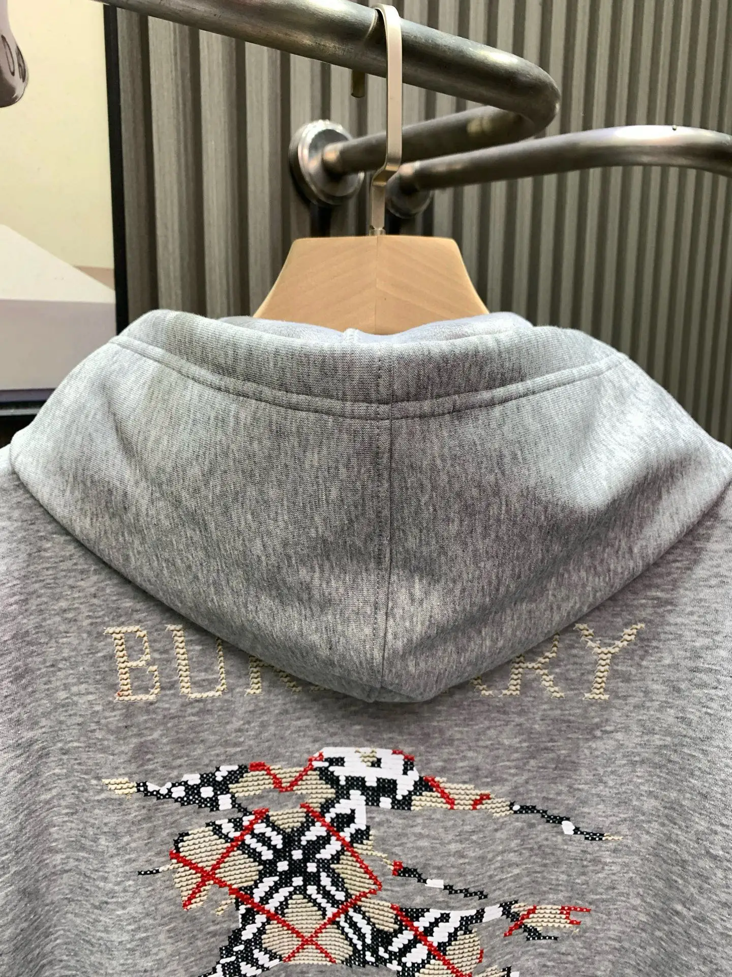 Equestrian Knight Embroidered Zip-Up Hoodie D20014539 — view 4