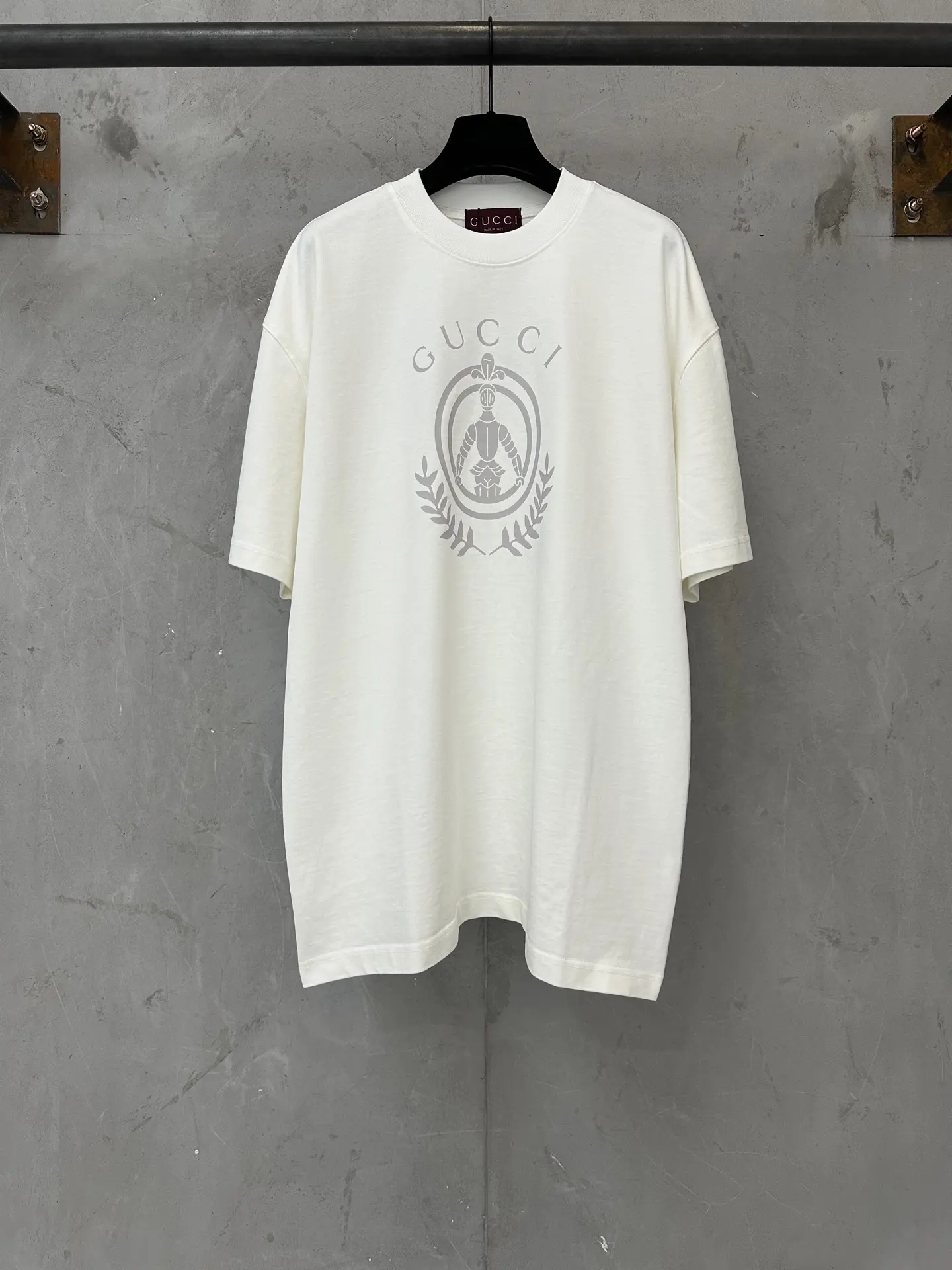 Gucci Knight Crest Heavyweight Cotton T-Shirt D20011894