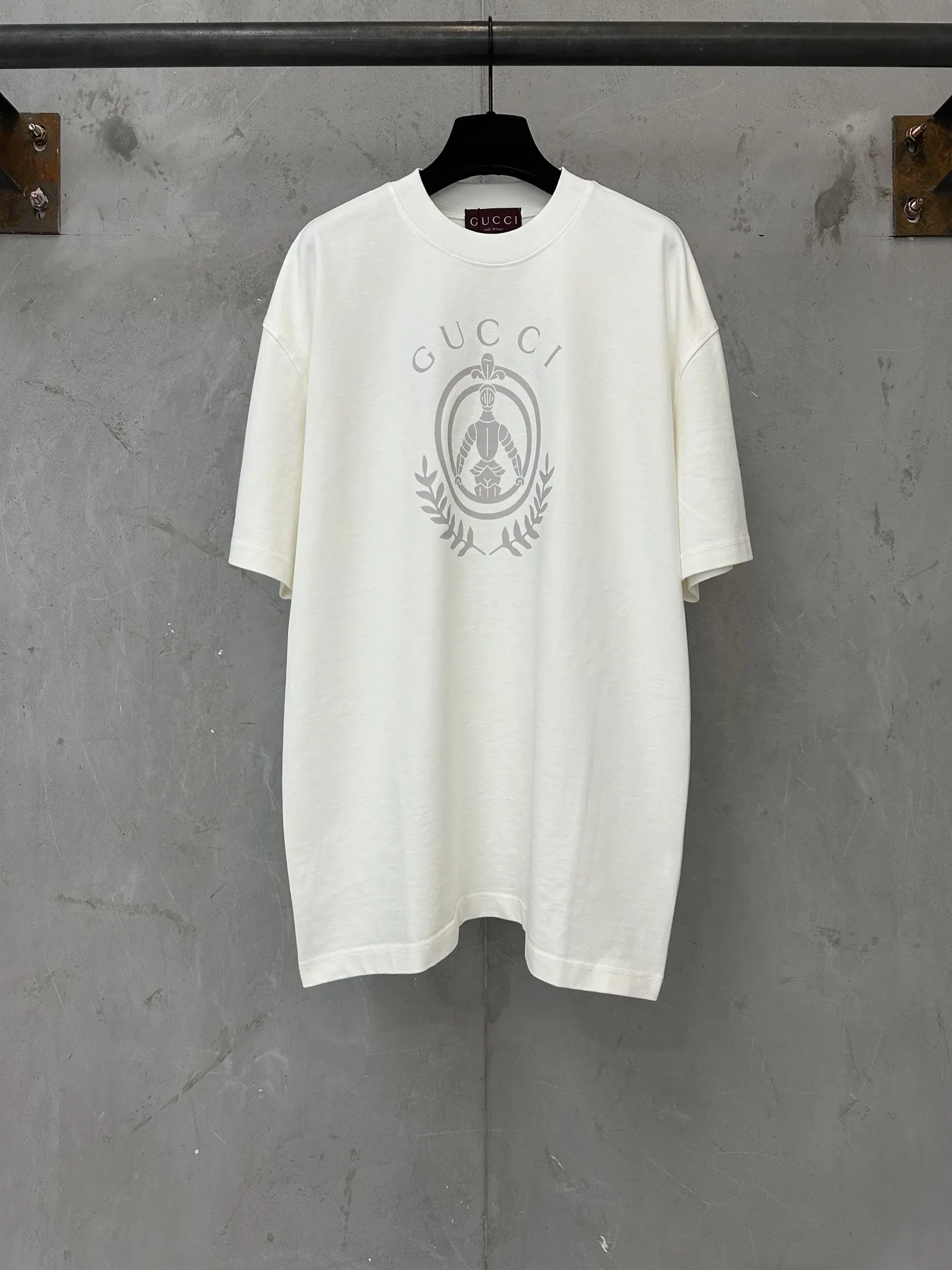 Gucci Knight Crest Heavyweight Cotton T-Shirt D20011894