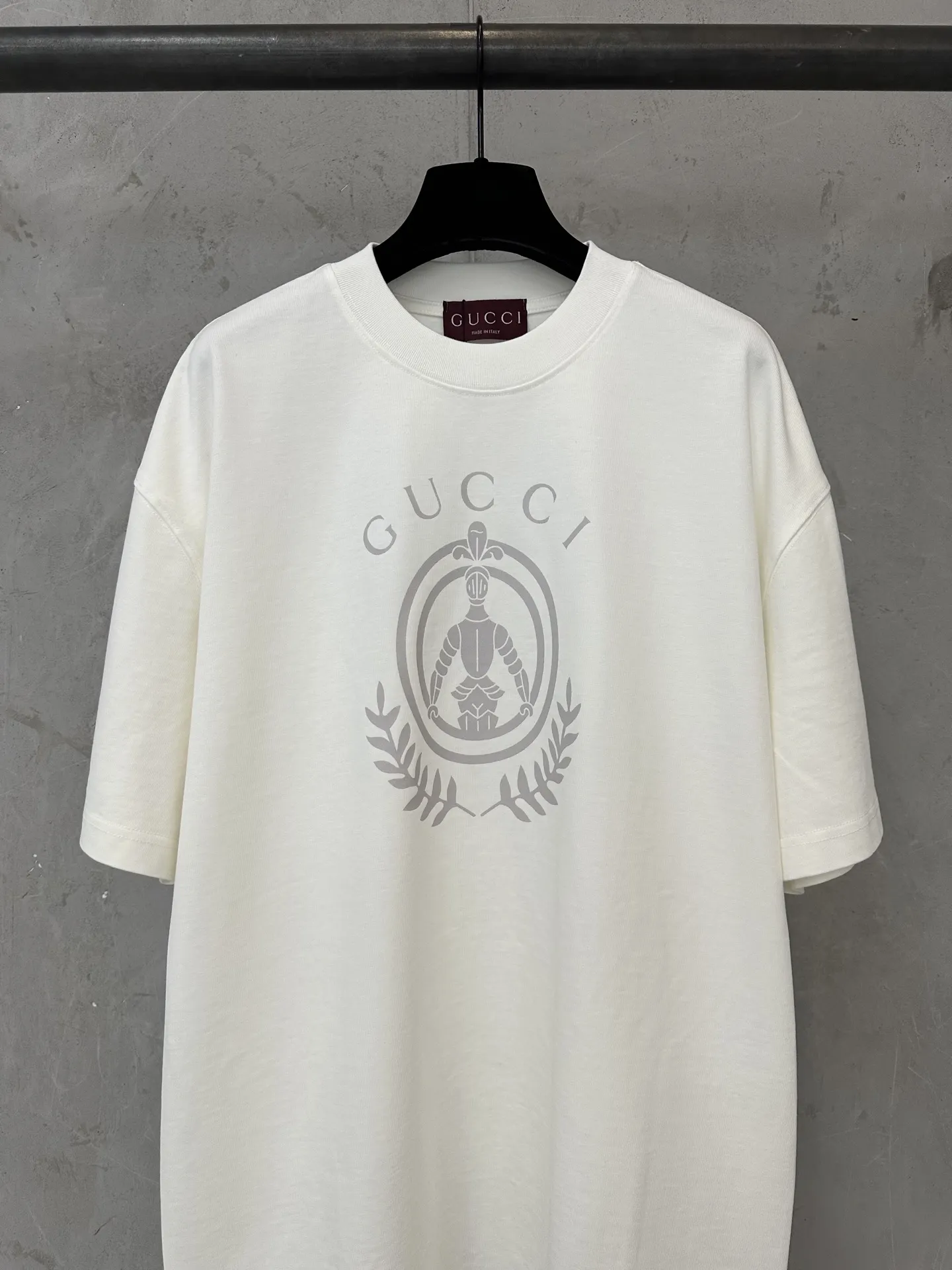Gucci Knight Crest Heavyweight Cotton T-Shirt D20011894 — view 3