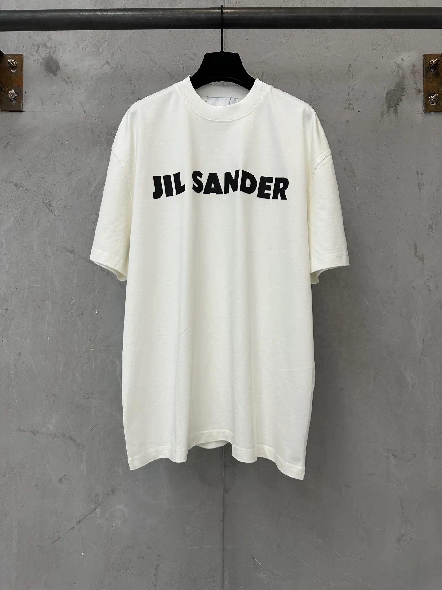 Logo Print Heavyweight Cotton T-Shirt D20011878