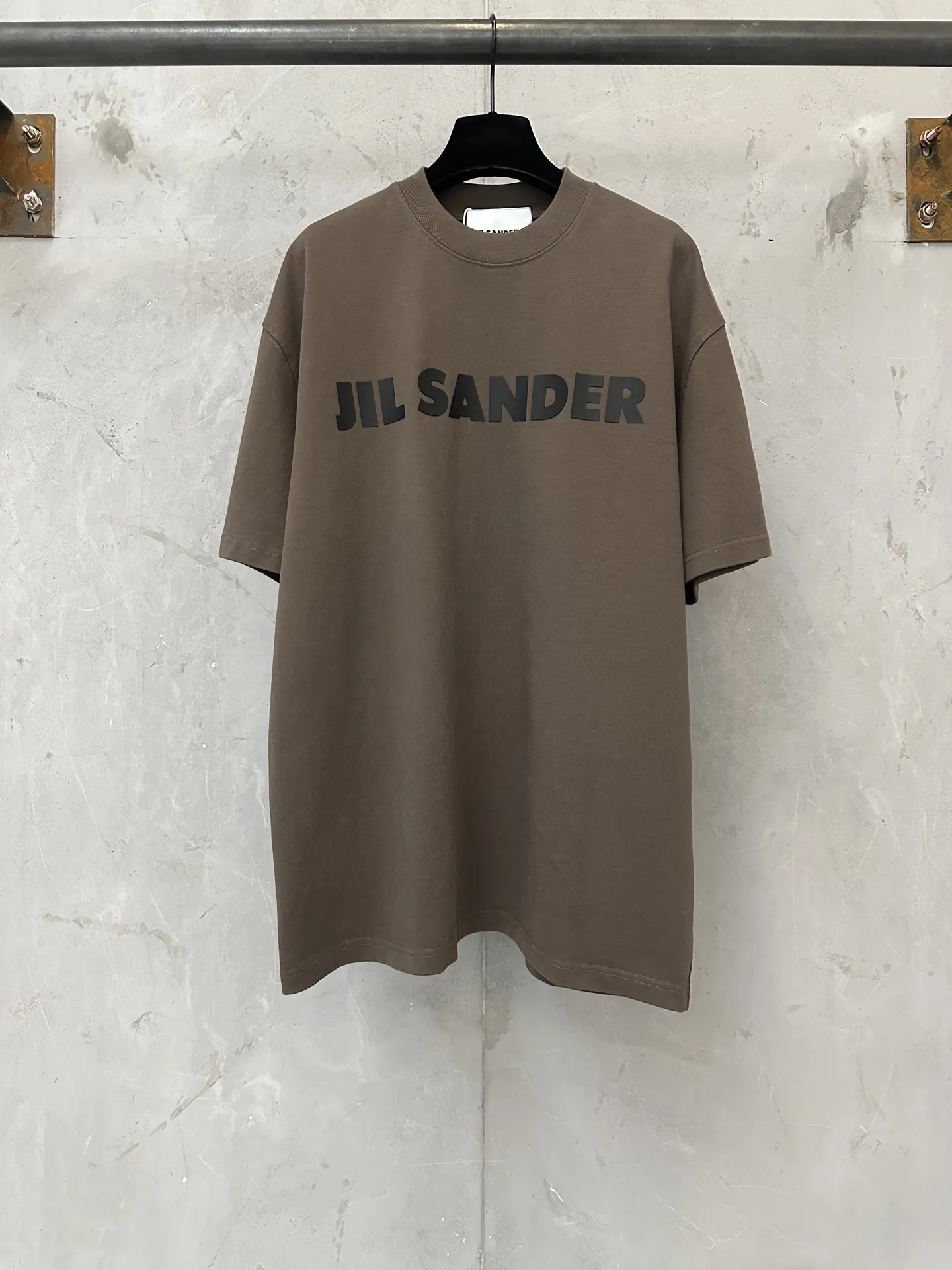 Logo-Print Heavyweight Cotton T-Shirt D20011883