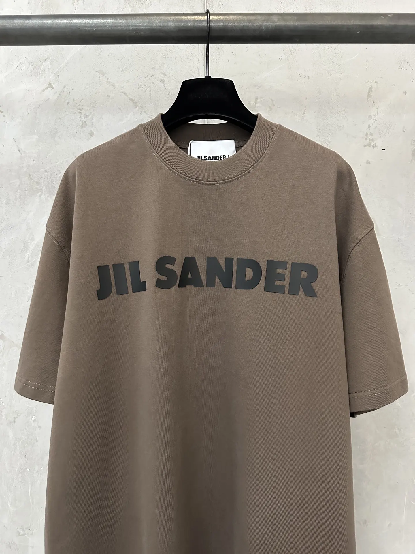 Logo-Print Heavyweight Cotton T-Shirt D20011883 — view 3