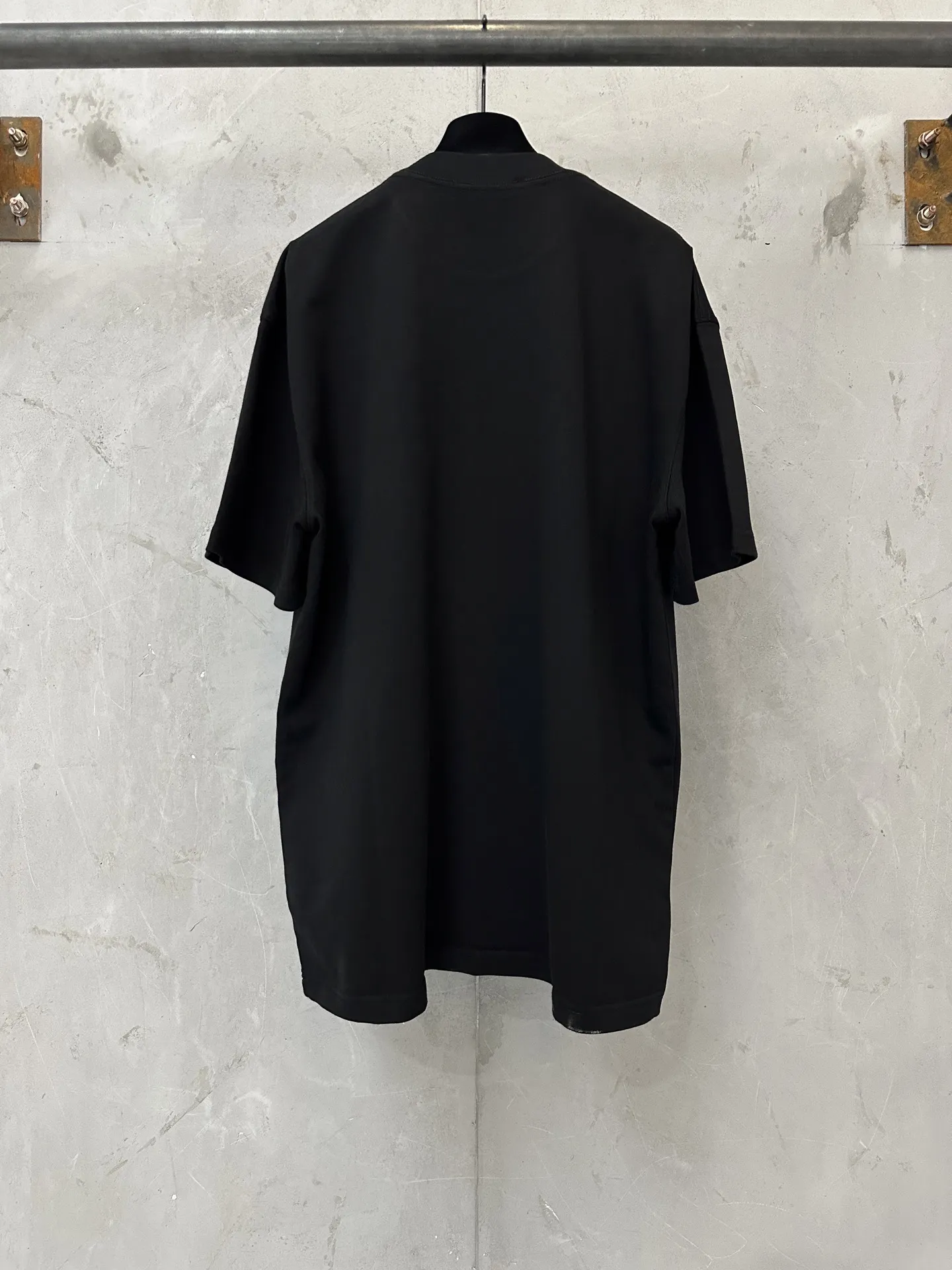 Logo Print Heavyweight Cotton T-Shirt D20011879 — view 2