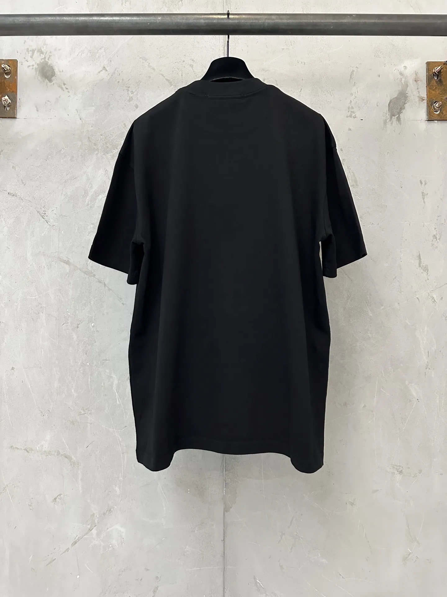 Distorted Logo Heavyweight Cotton T-Shirt D20011898 — view 2
