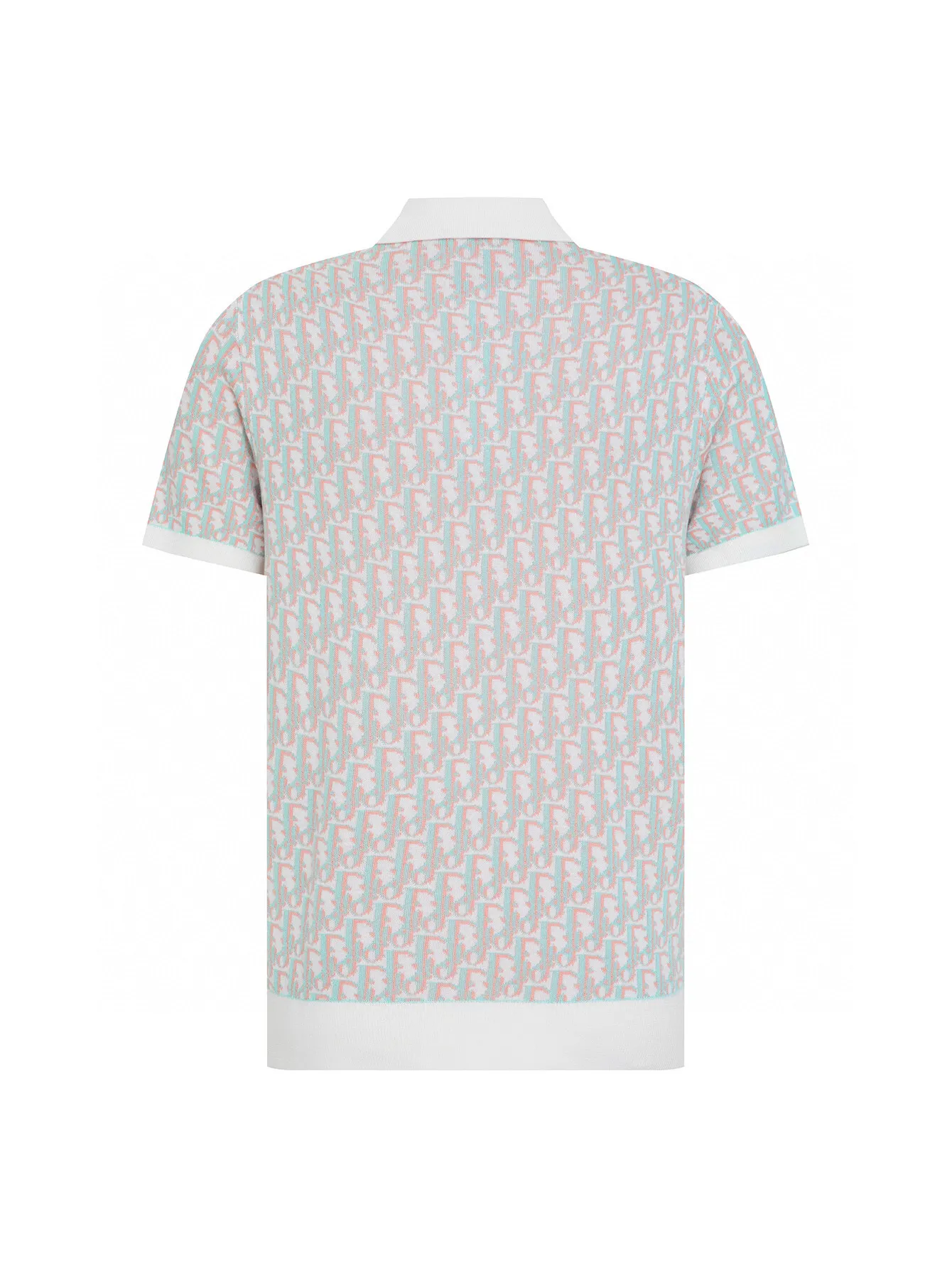 Oblique Jacquard Knit Polo Shirt D20515679 — view 3