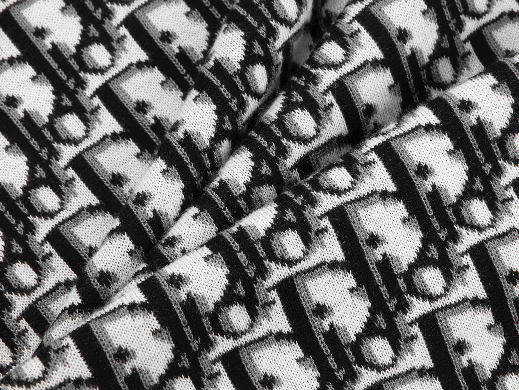 Oblique Jacquard Tencel Knit Polo Shirt D20515680 — view 10