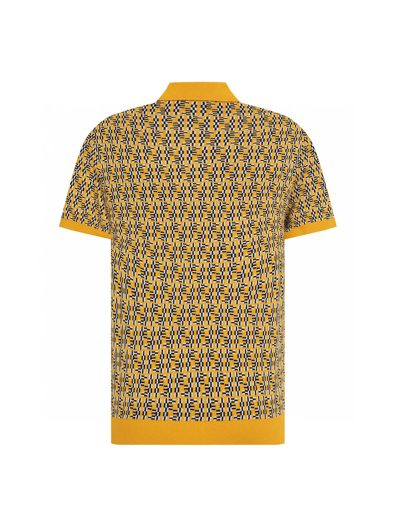 FF Monogram Jacquard Knit Polo Shirt D20515685 — view 2