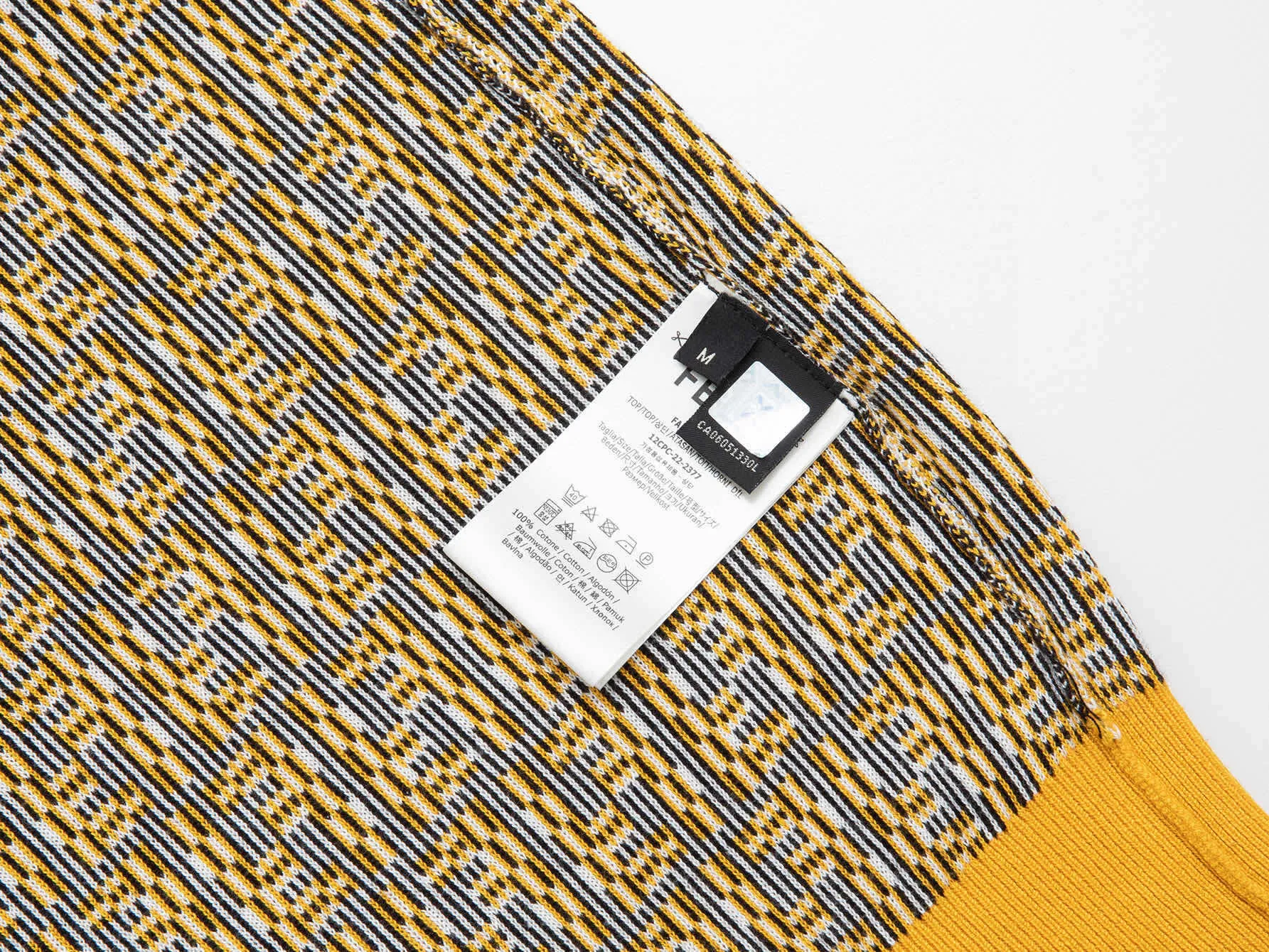 FF Monogram Jacquard Knit Polo Shirt D20515685 — view 7