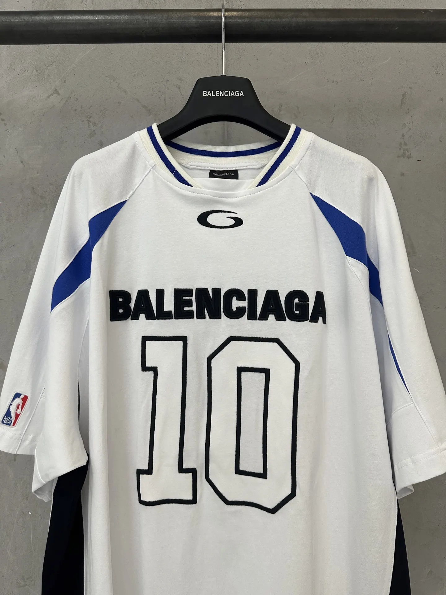 Balenciaga NBA Collaboration Jersey T-Shirt D20511965 — view 3