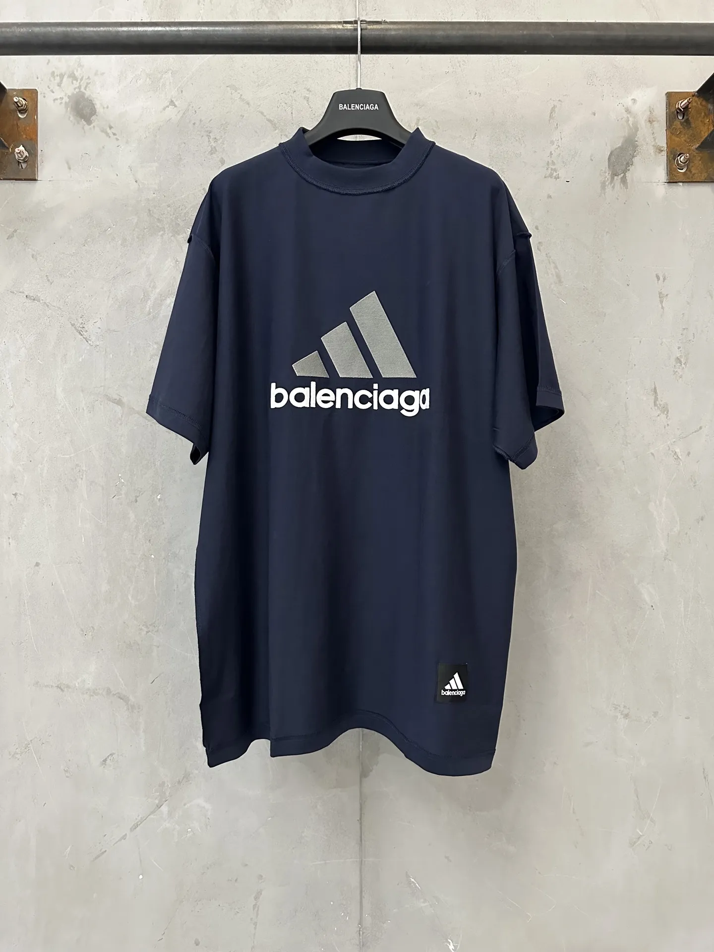 Balenciaga / Adidas Inside-Out Embroidered T-Shirt D20518989