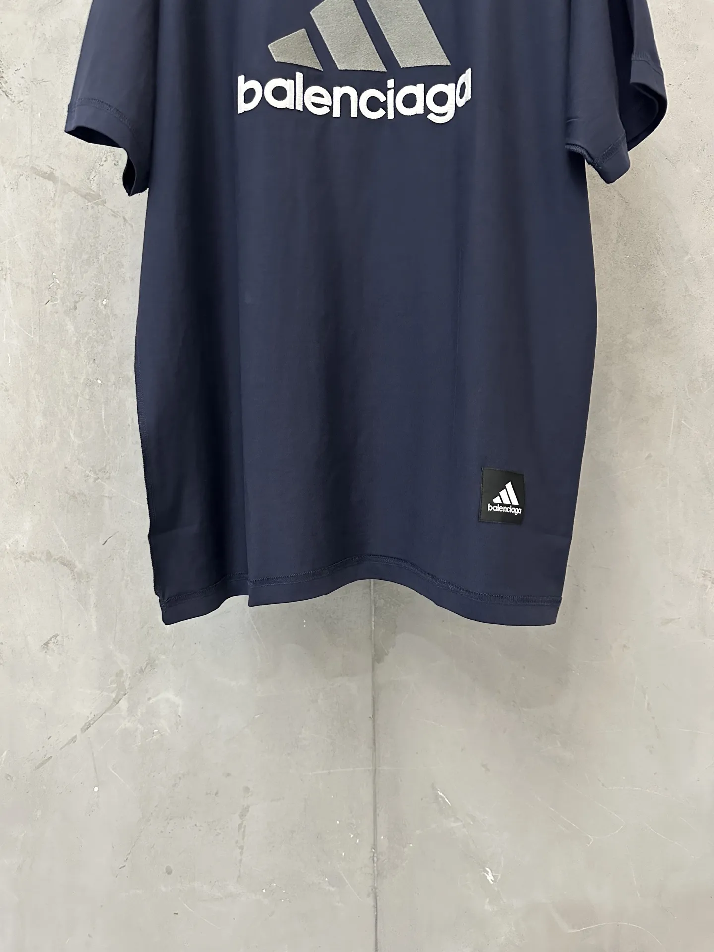 Balenciaga / Adidas Inside-Out Embroidered T-Shirt D20518989 — view 6
