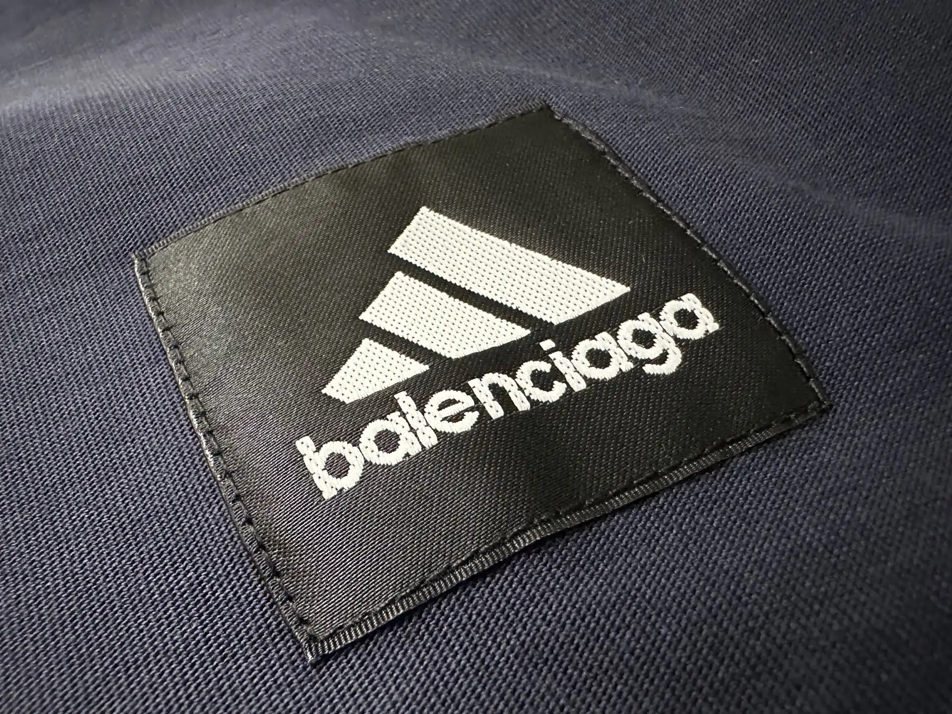 Balenciaga / Adidas Inside-Out Embroidered T-Shirt D20518989 — view 11