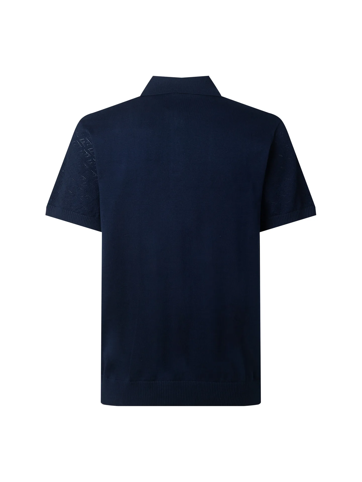 Logo Jacquard Wool-Blend Polo Shirt D20511470 — view 2