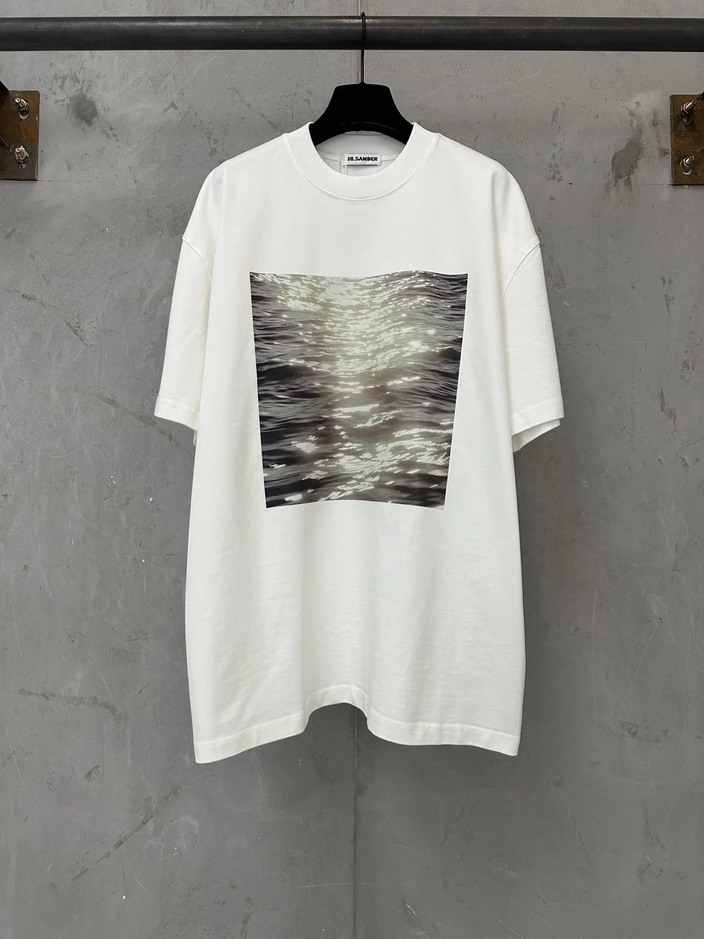 Water Graphic Heavyweight Cotton T-Shirt D20511897