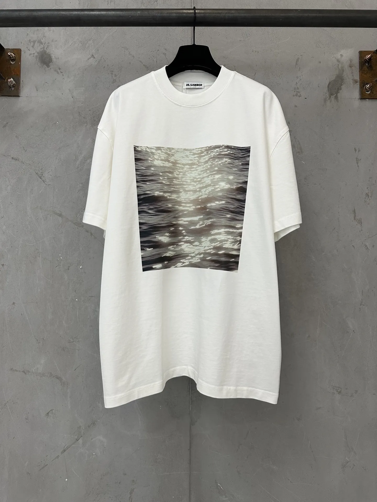 Water Graphic Heavyweight Cotton T-Shirt D20511897