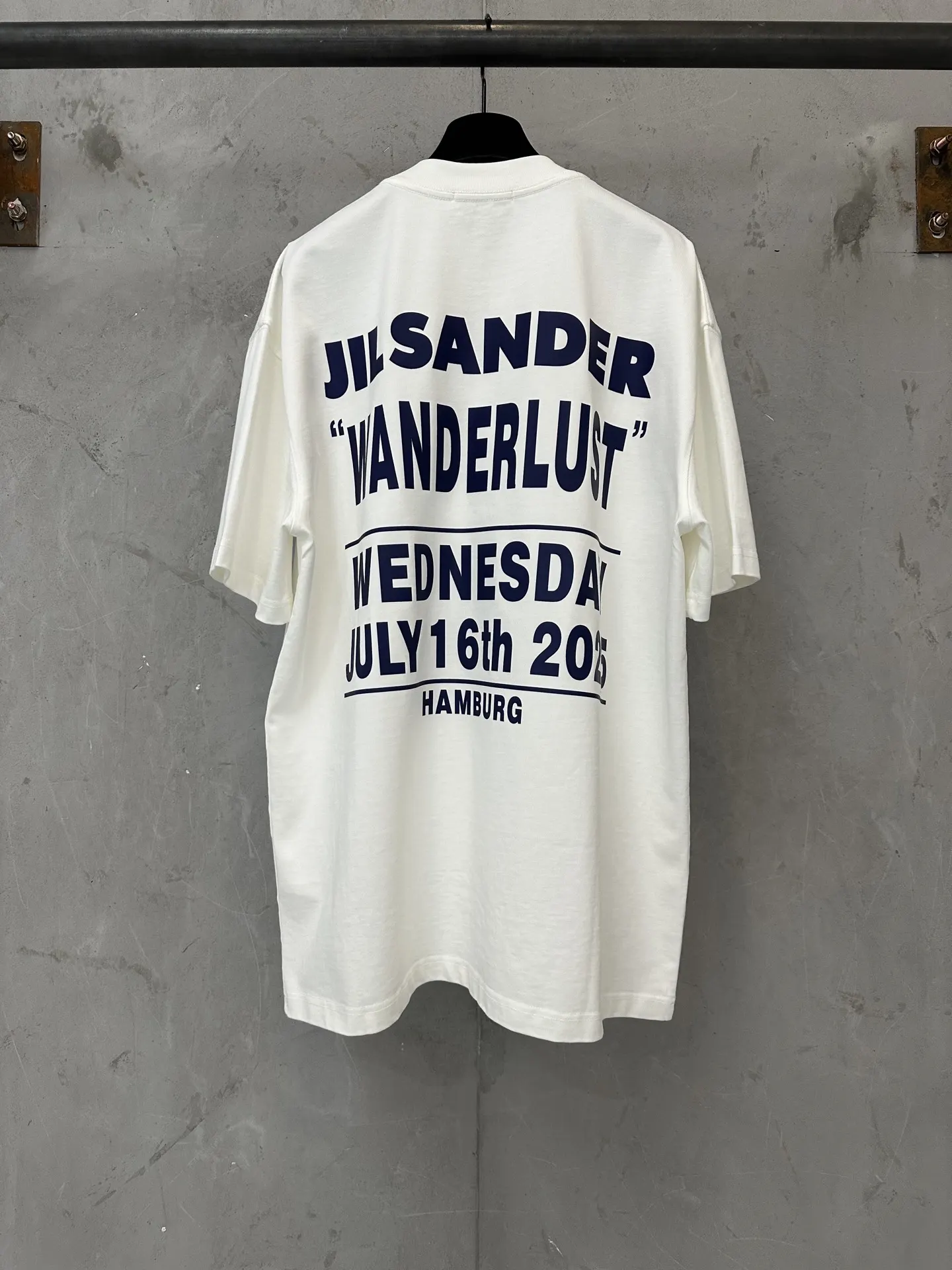 Water Graphic Heavyweight Cotton T-Shirt D20511897 — view 2