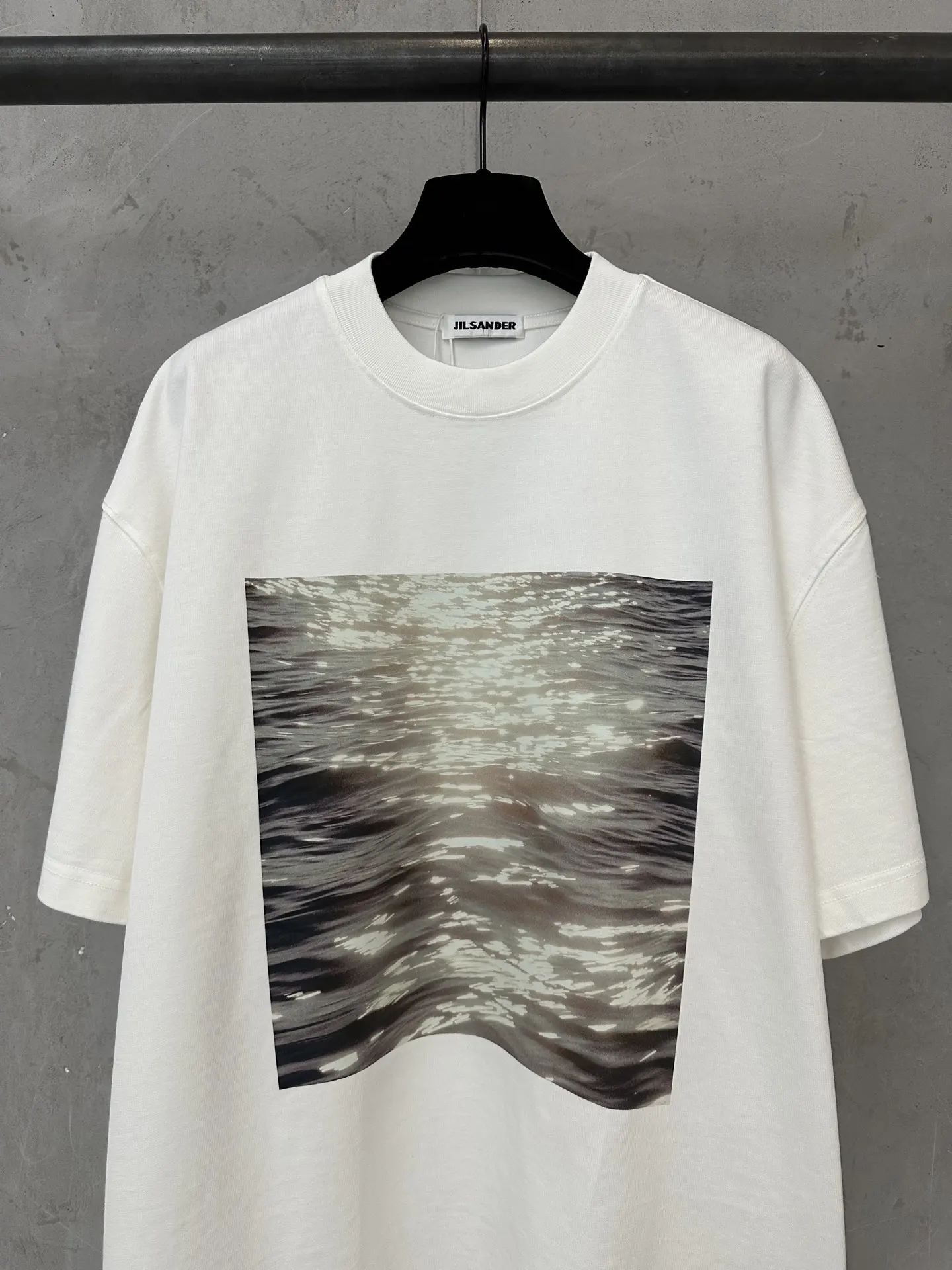 Water Graphic Heavyweight Cotton T-Shirt D20511897 — view 3