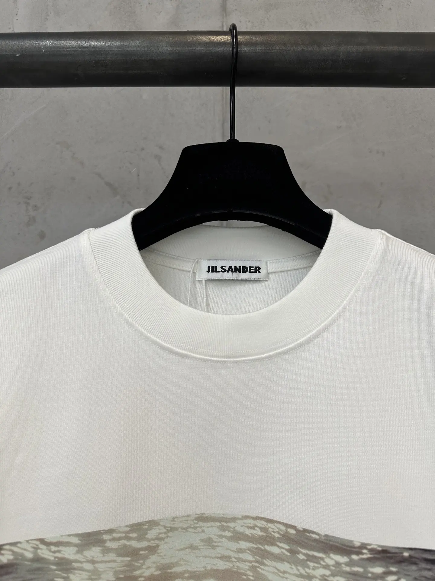 Water Graphic Heavyweight Cotton T-Shirt D20511897 — view 5