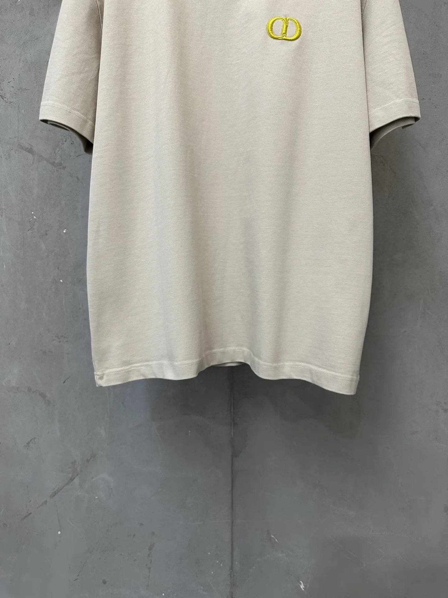 CD Icon Embroidered Heavyweight Cotton T-Shirt D21023563 — view 4