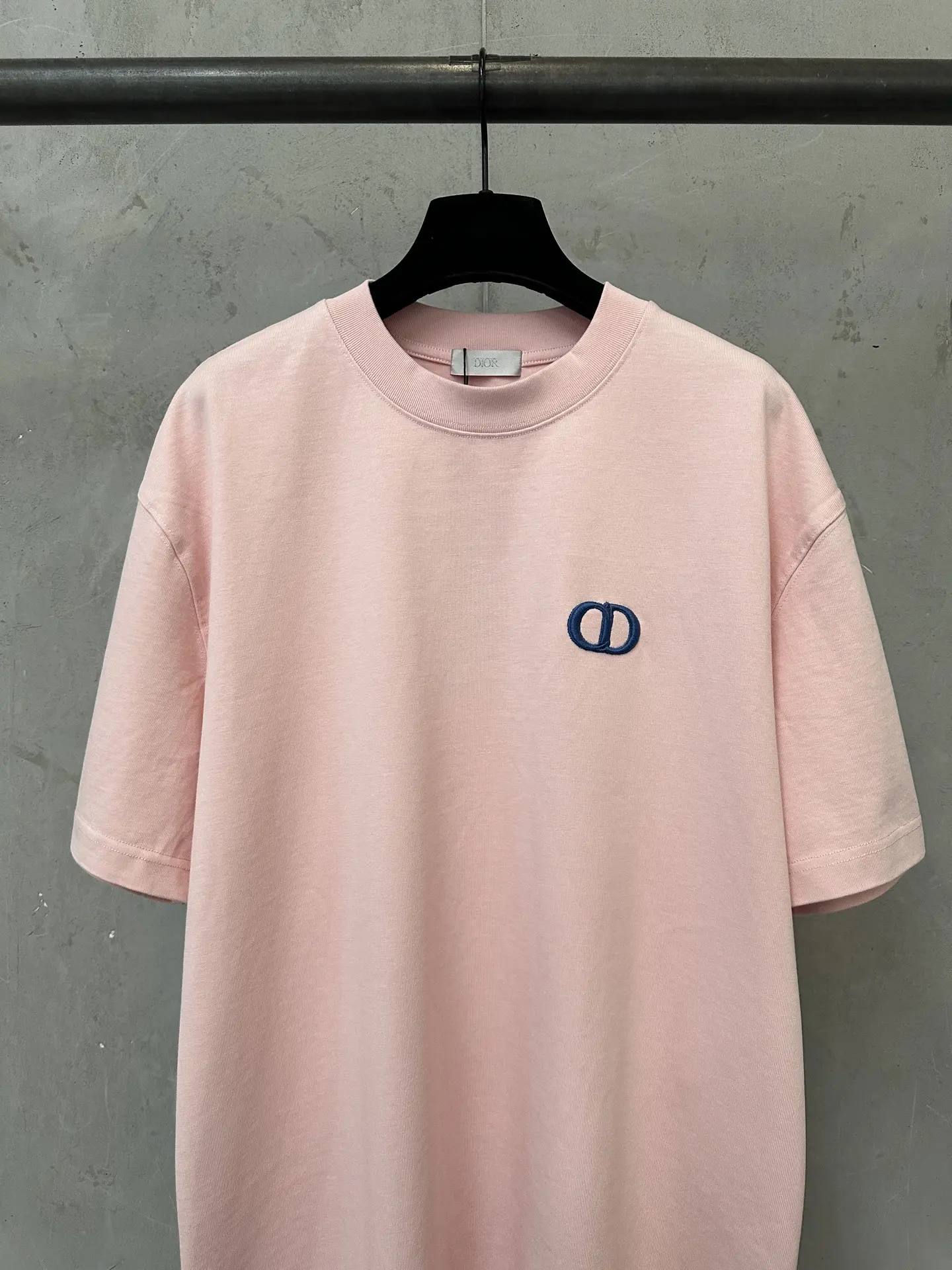 CD Icon Embroidered Heavyweight Cotton T-Shirt D21023562 — view 3