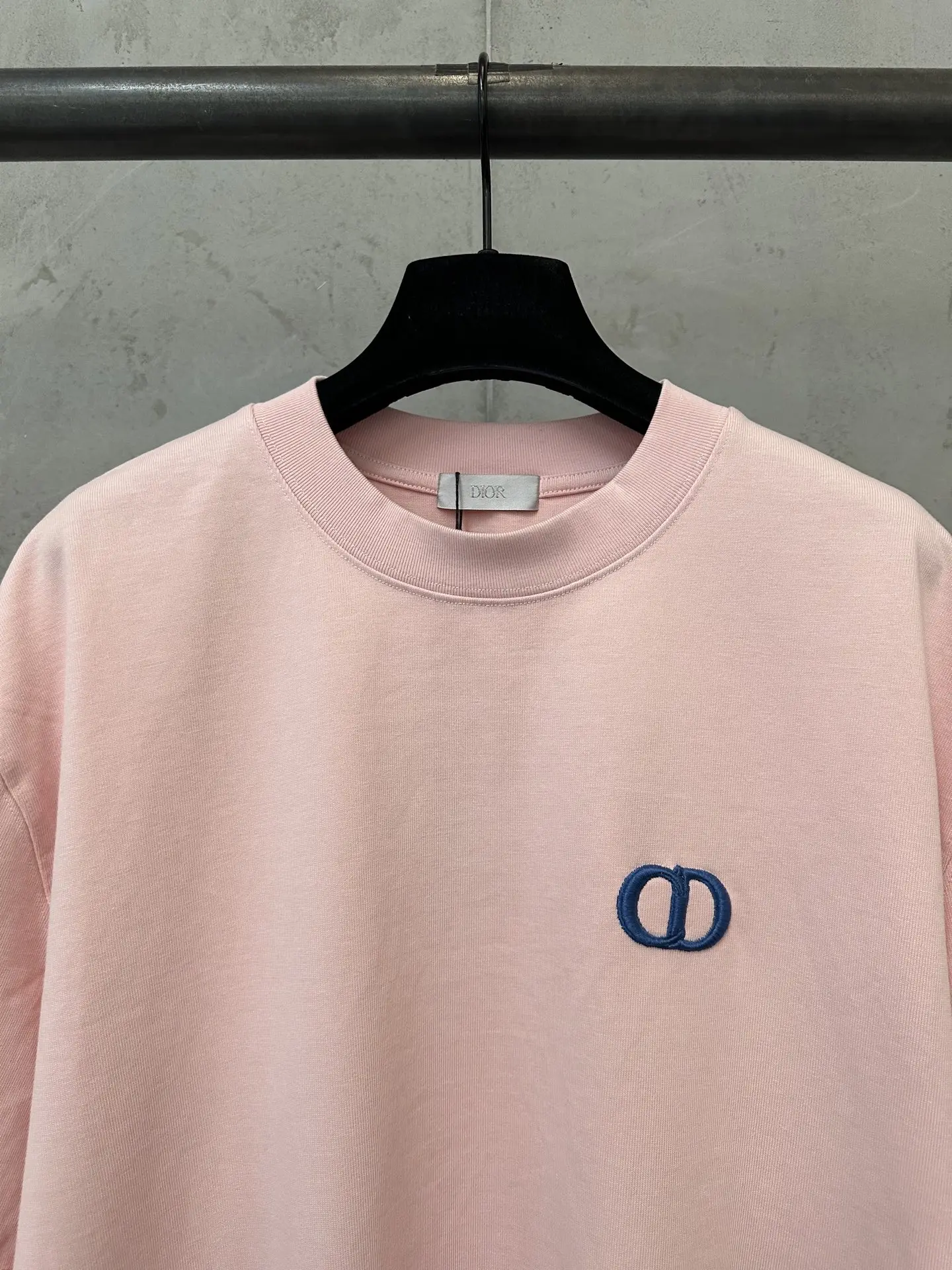 CD Icon Embroidered Heavyweight Cotton T-Shirt D21023562 — view 5