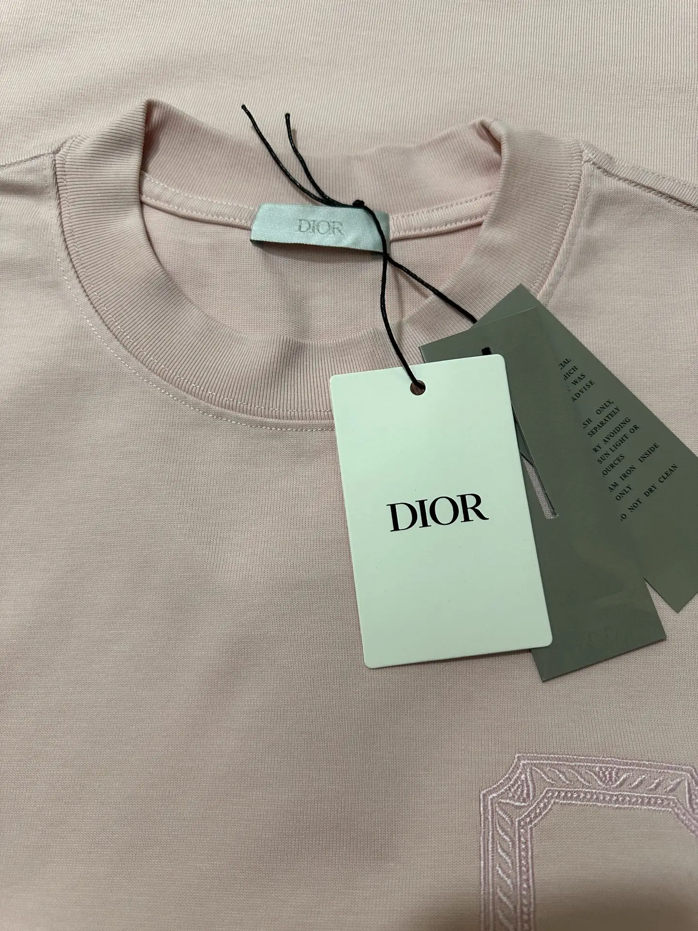 Embroidered Logo Heavyweight Cotton T-Shirt D21021768 — view 6