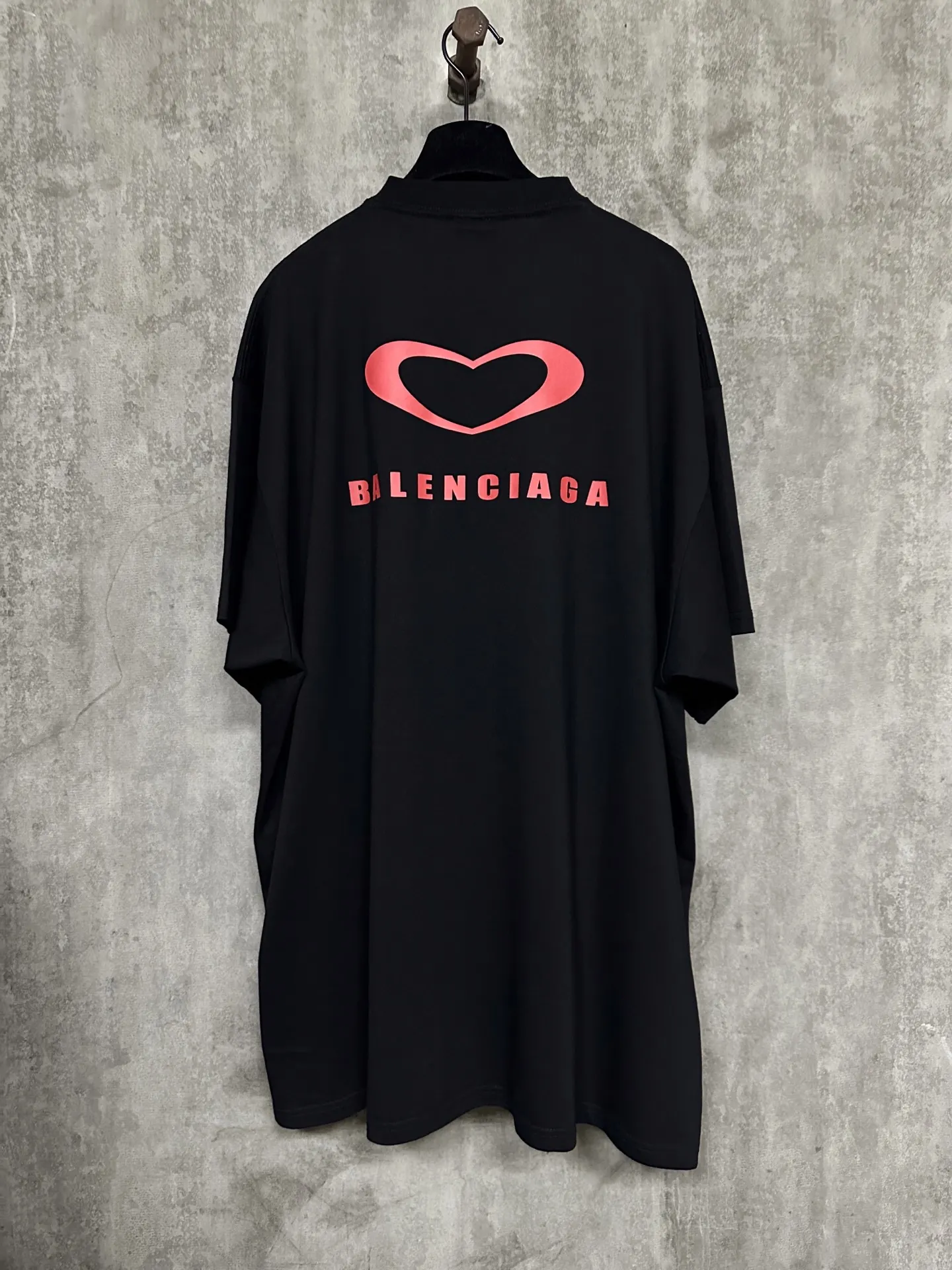 Logo Heart Embroidered Cotton T-Shirt D21015725 — view 2
