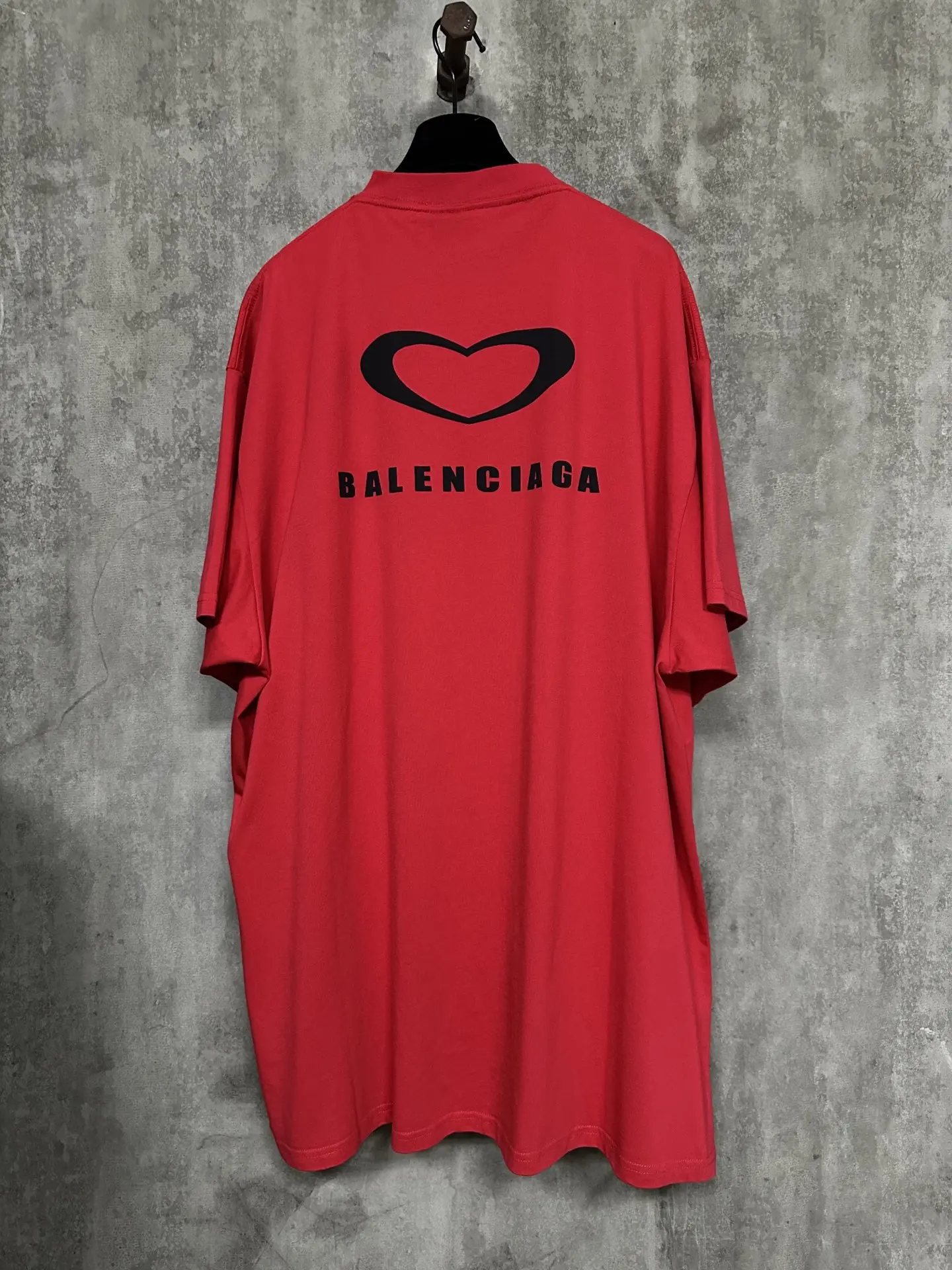 Heart Logo Oversized Cotton T-Shirt D21015727 — view 2