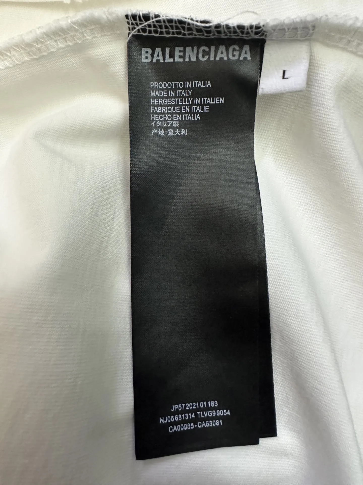 Distressed Rhinestone Logo Oversized T-Shirt D21012908 — view 9