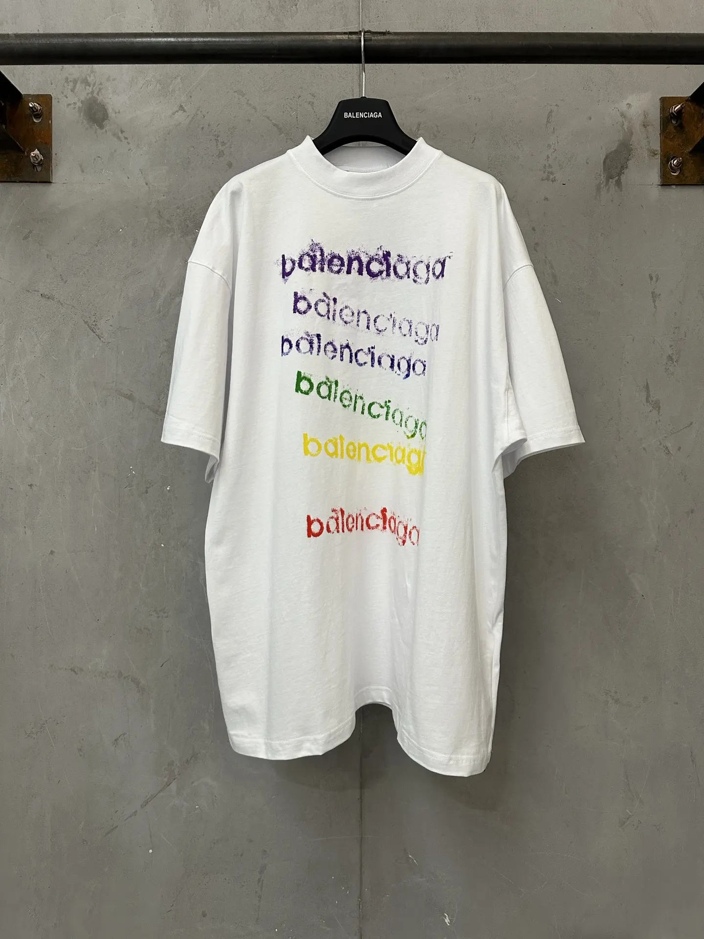 Logo Print Oversized Cotton T-Shirt D21024368