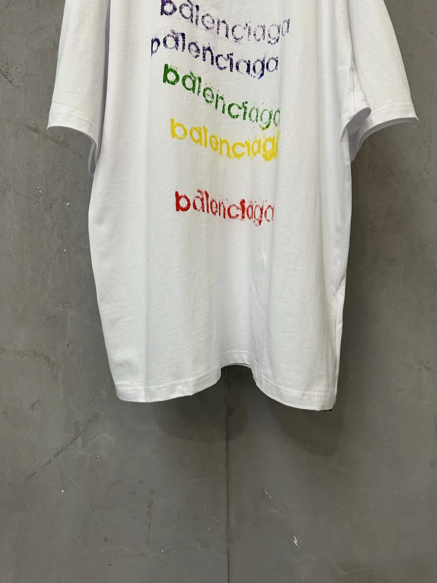 Logo Print Oversized Cotton T-Shirt D21024368 — view 4