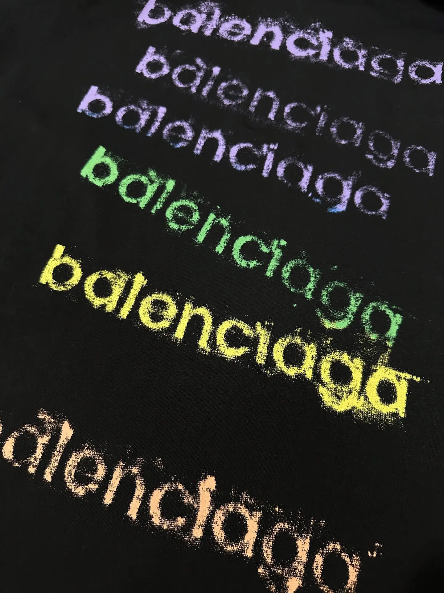 Logo Spray-Paint Oversized T-Shirt D21024367 — view 7