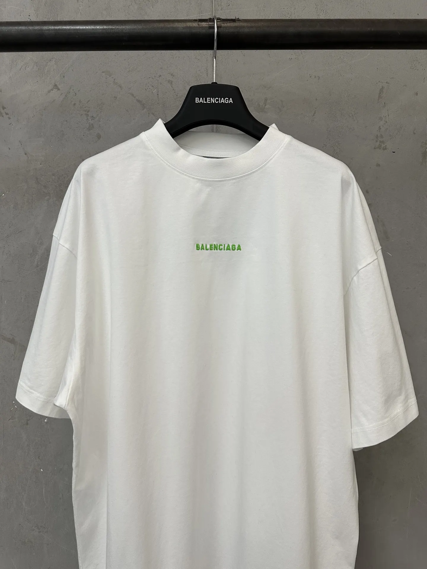 Logo Embroidered Cotton Jersey T-Shirt D21024373 — view 3