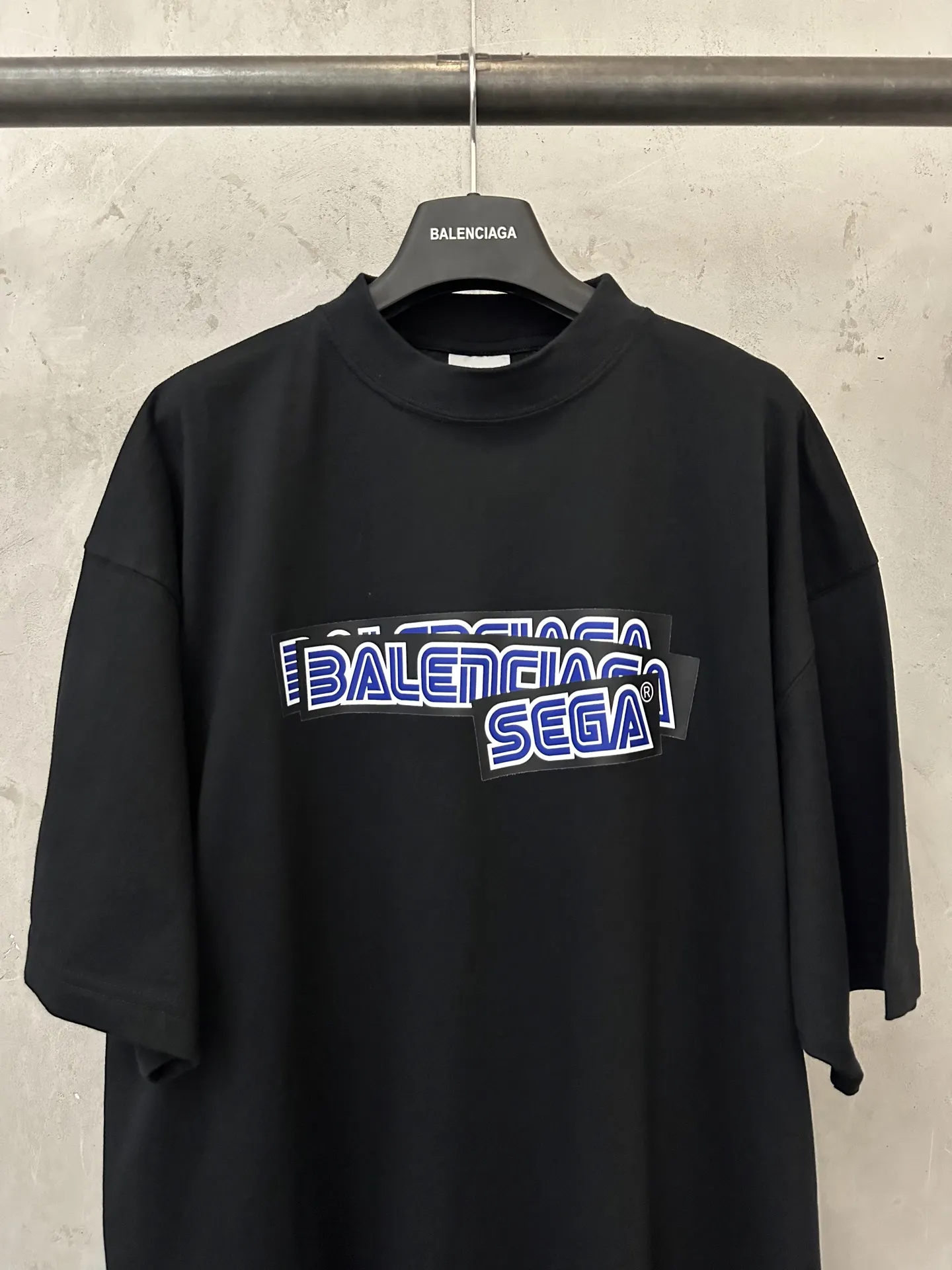 Balenciaga SEGA Logo Oversized T-Shirt D21020232 — view 3