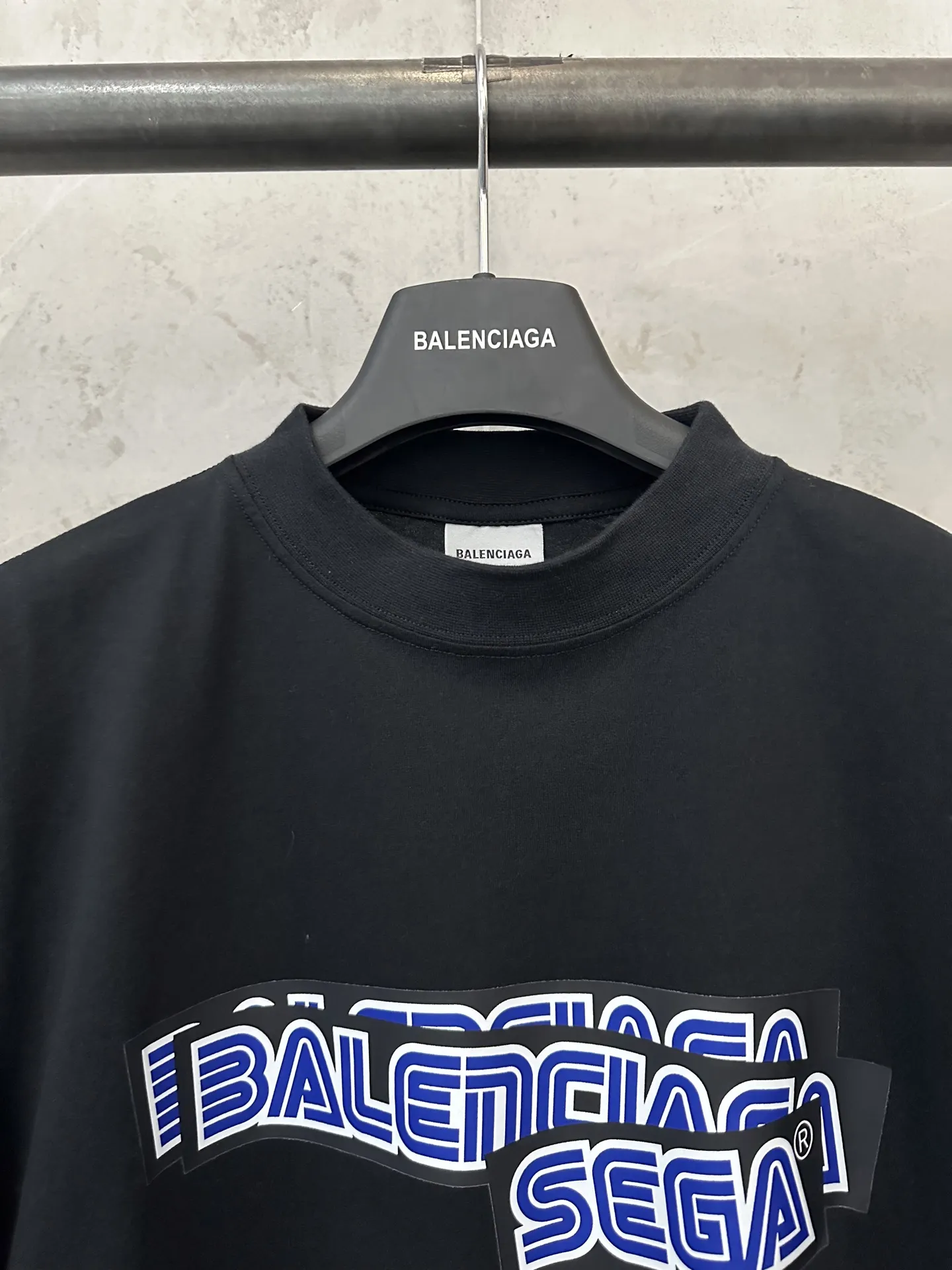 Balenciaga SEGA Logo Oversized T-Shirt D21020232 — view 5