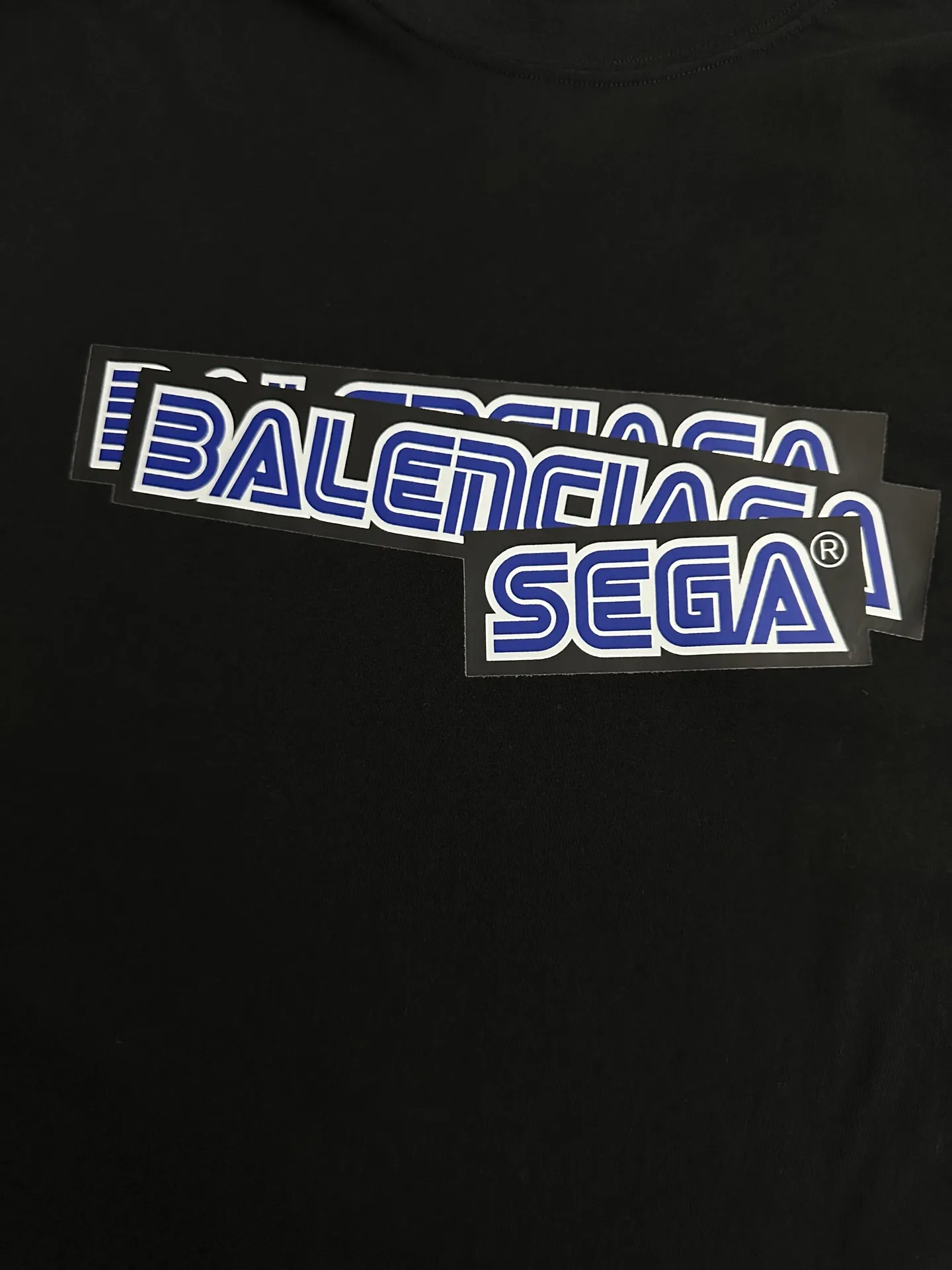 Balenciaga SEGA Logo Oversized T-Shirt D21020232 — view 7