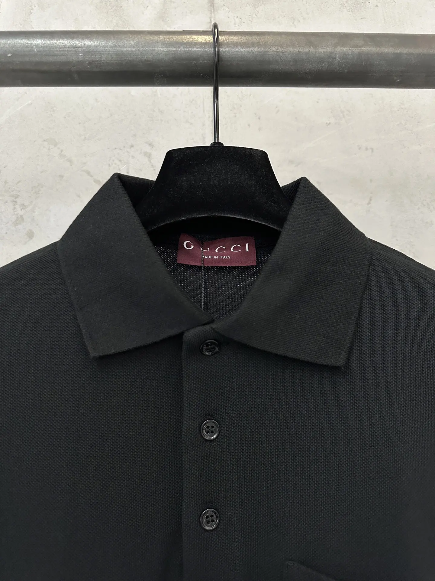 Horsebit Embroidered Cotton-Piqué Polo Shirt D21011888 — view 5