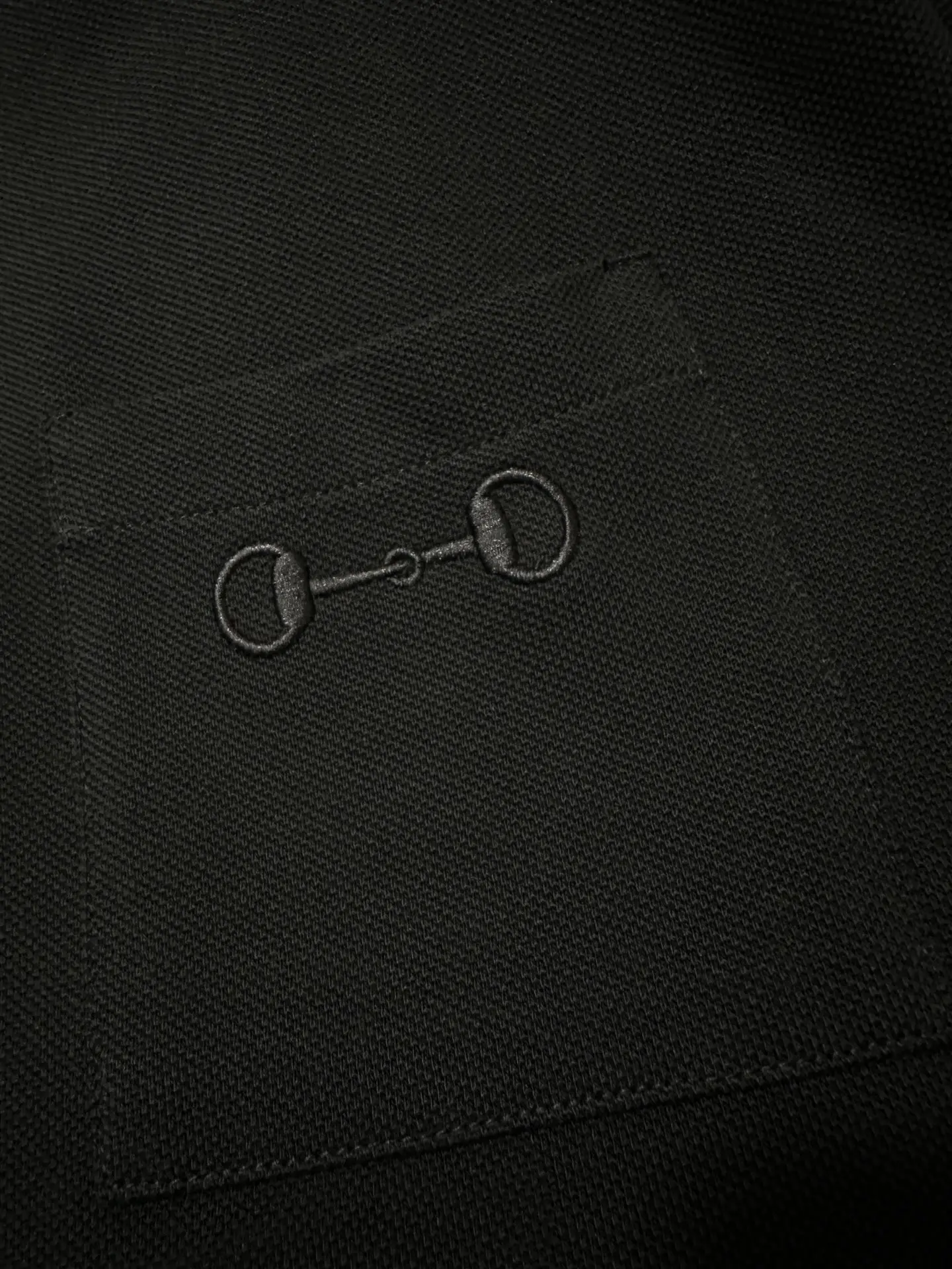 Horsebit Embroidered Cotton-Piqué Polo Shirt D21011888 — view 7
