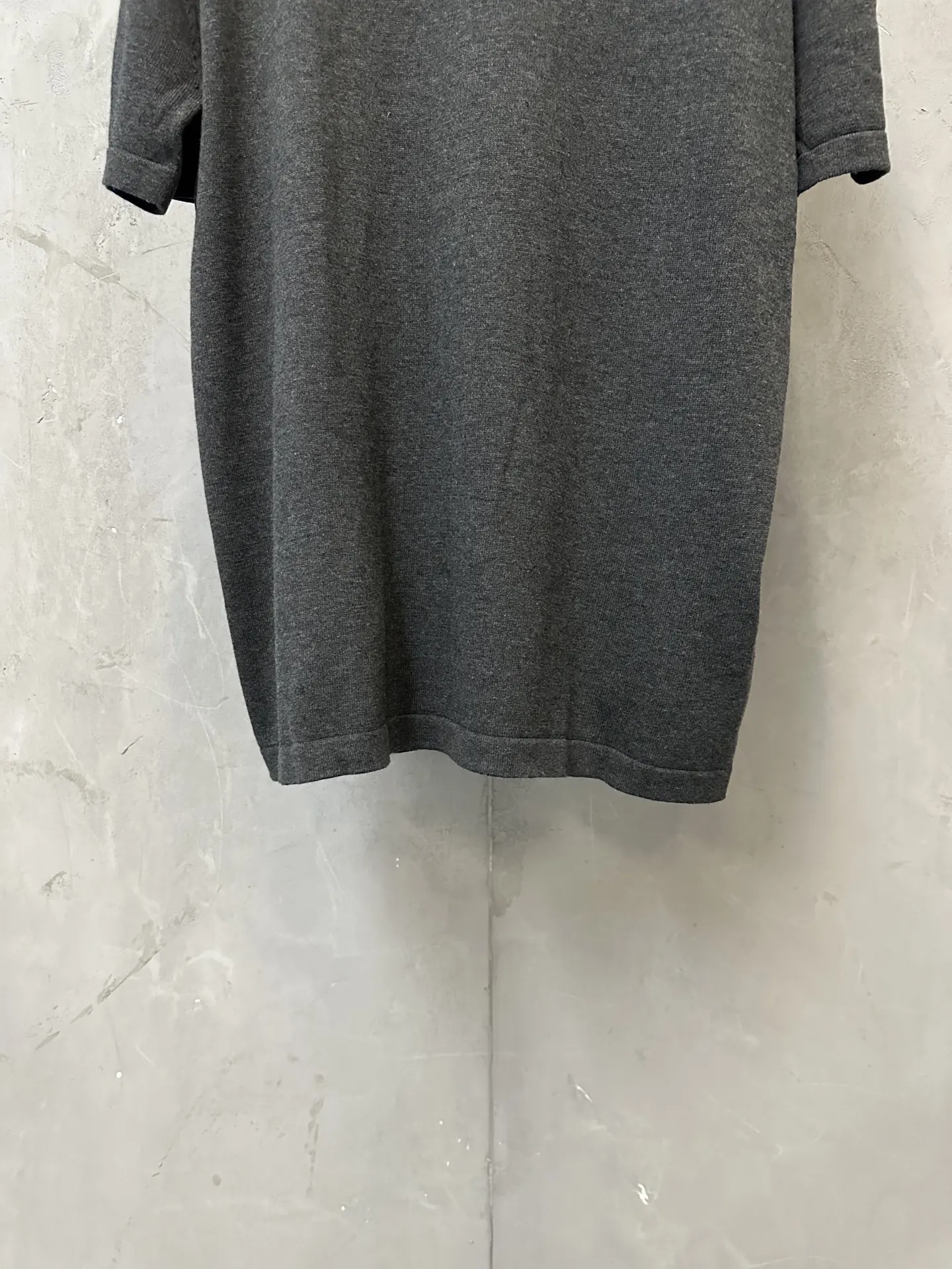 Logo-Jacquard Silk and Cotton-Blend Knit T-Shirt D21011581 — view 4