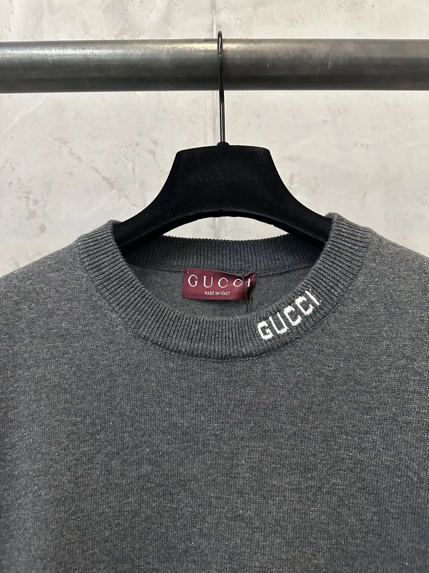 Logo-Jacquard Silk and Cotton-Blend Knit T-Shirt D21011581 — view 5