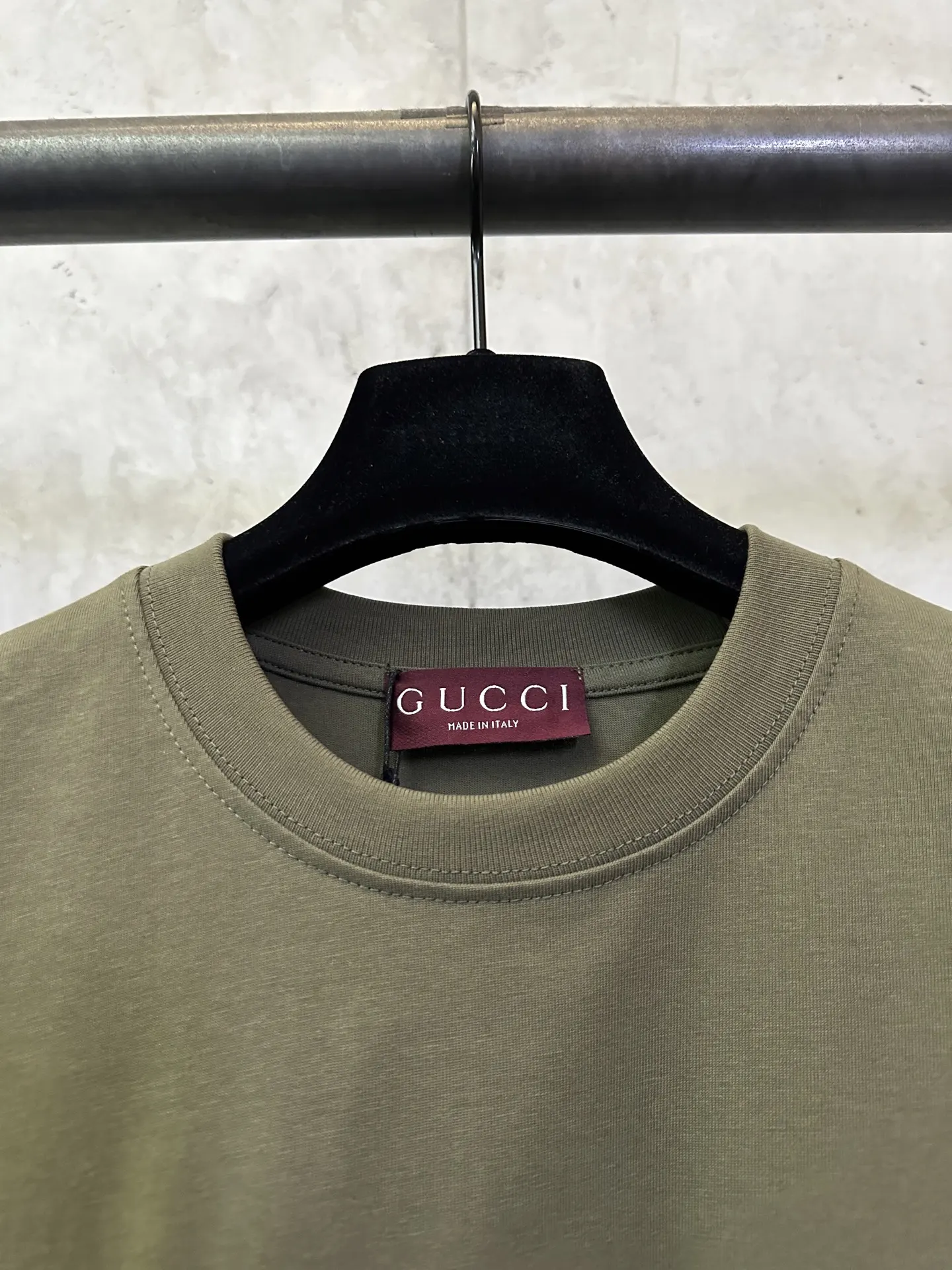 Embroidered Logo Cotton T-Shirt D21012807 — view 7