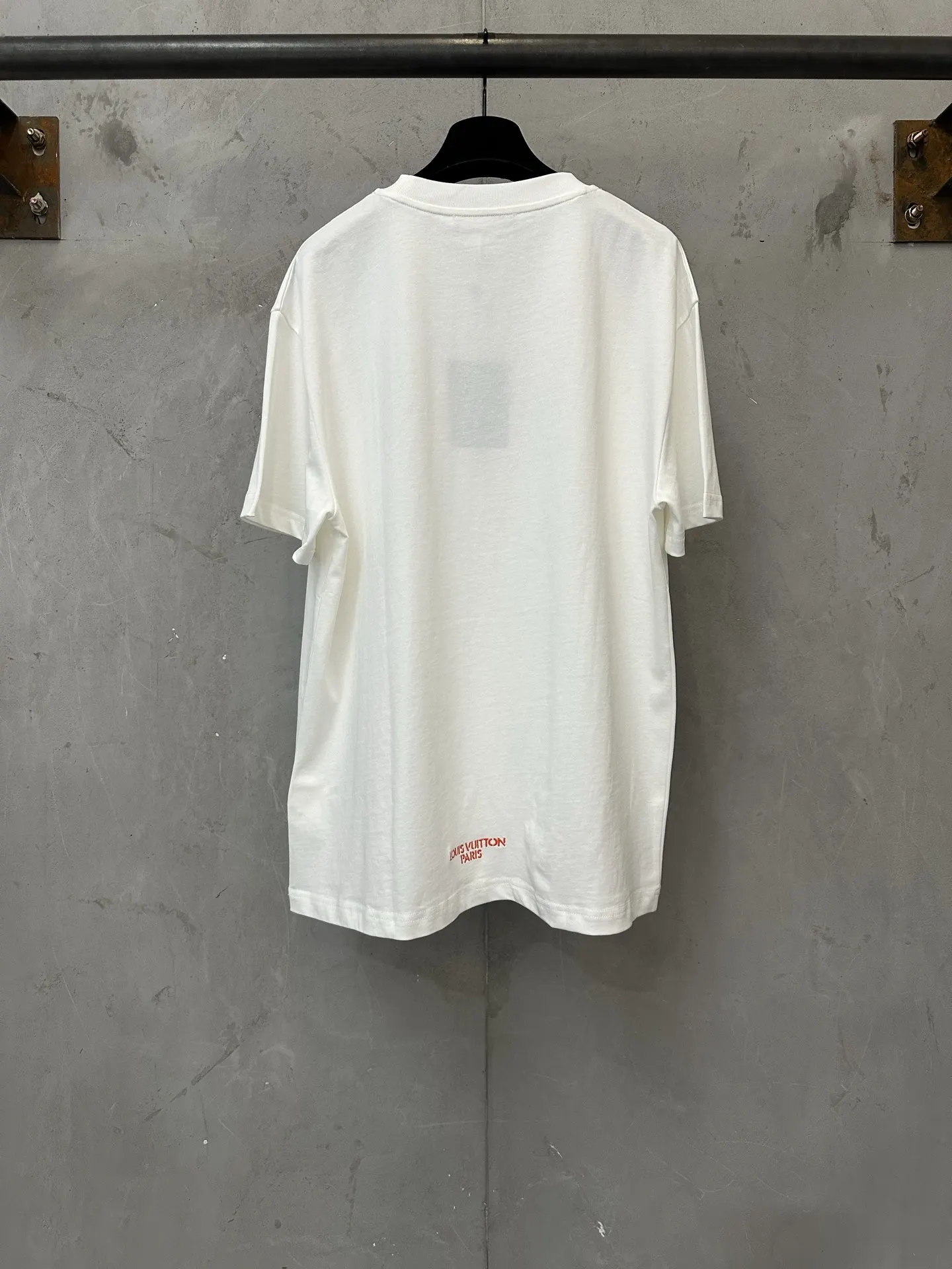 Laser-Cut Logo Cotton T-Shirt D21023583 — view 2