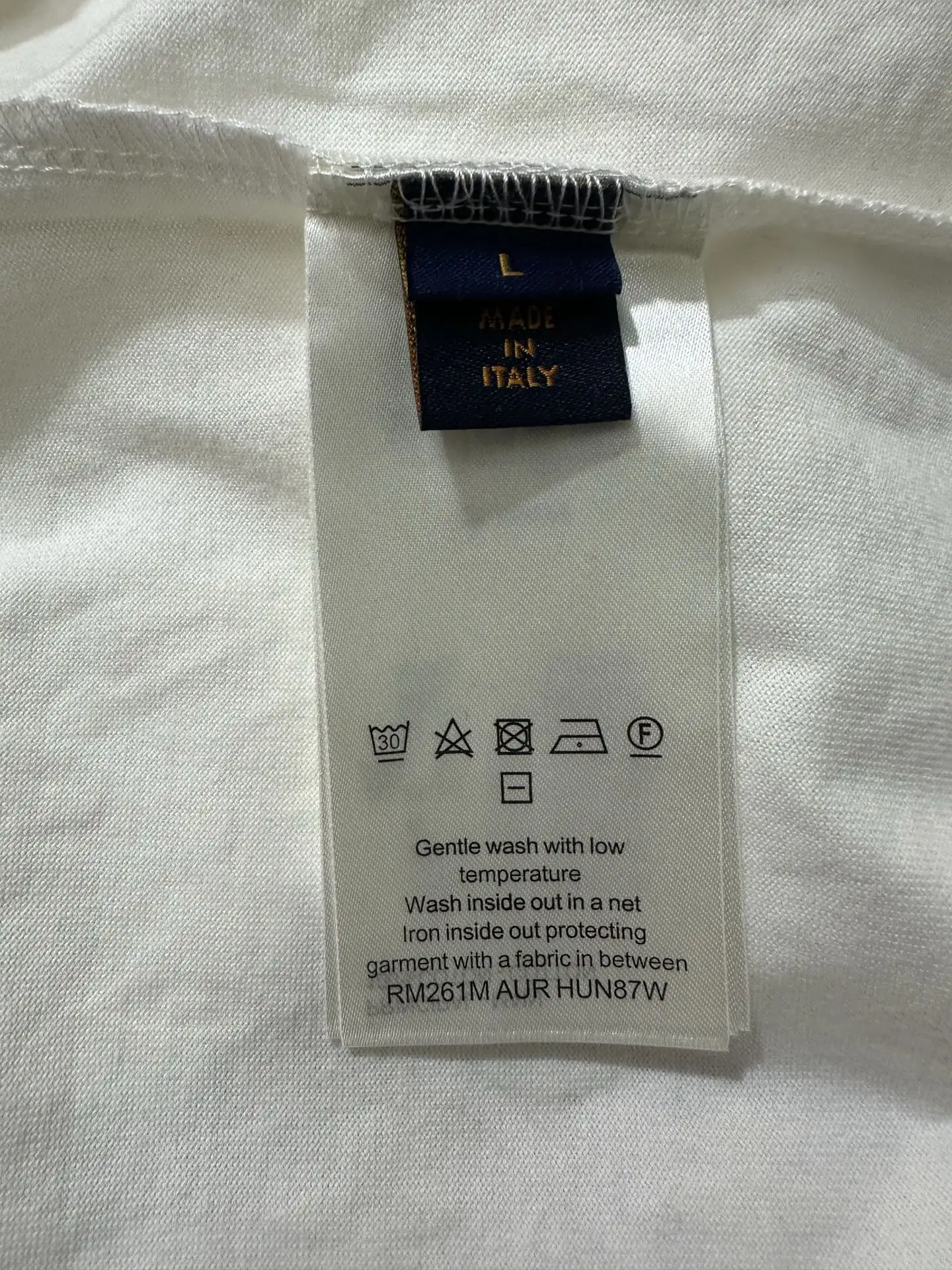Monogram Firefly Phosphorescent Print T-Shirt D21023573 — view 9