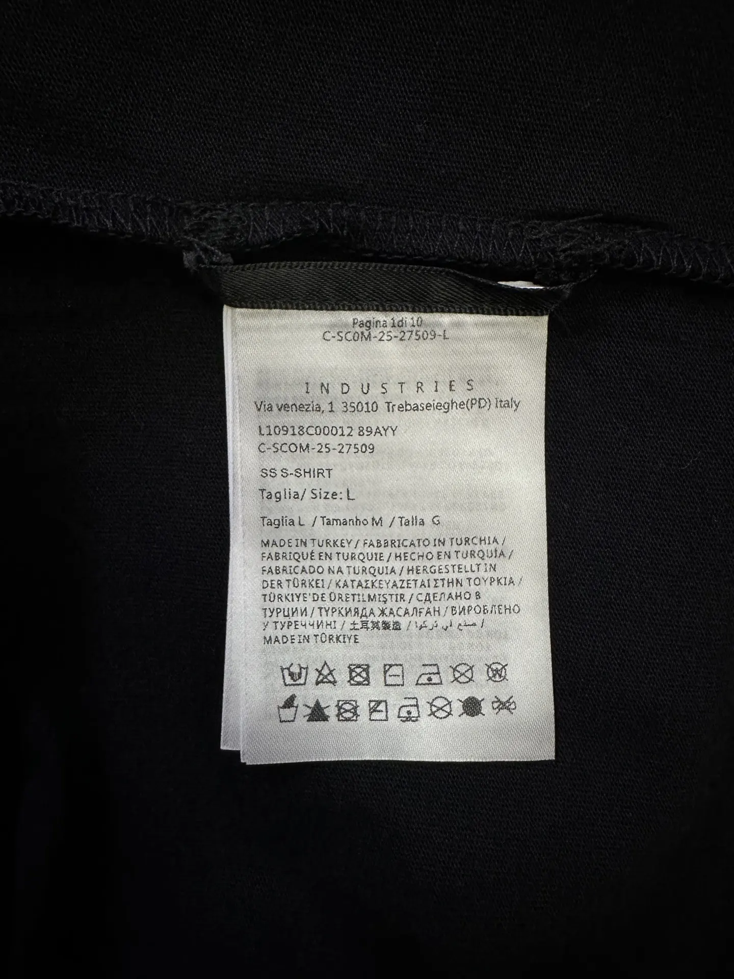 Embroidered Cotton-Jersey T-Shirt D21012859 — view 9
