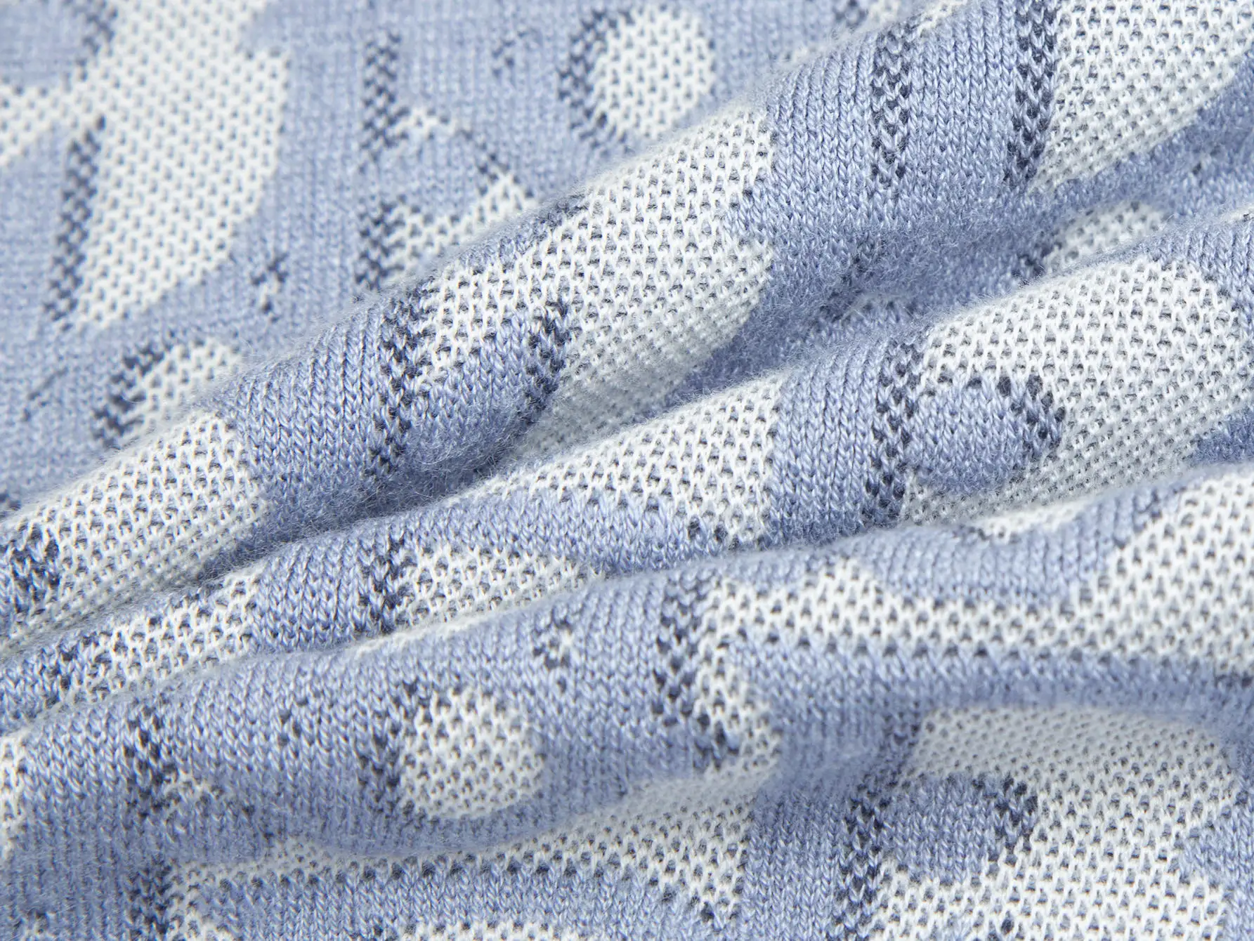Oblique Jacquard Wool-Blend Knit T-Shirt D21011466 — view 9