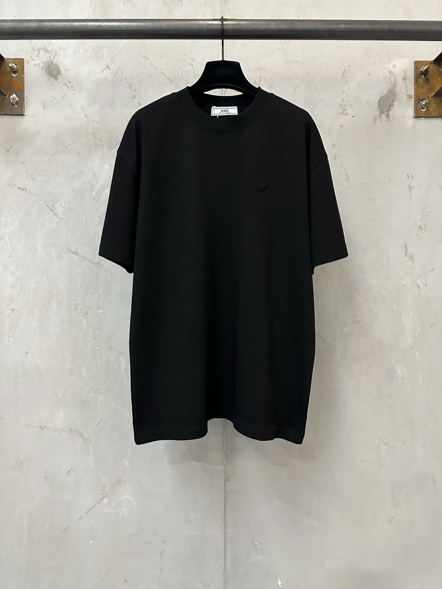 Ami de Coeur Tonal Embroidery Heavyweight T-Shirt D21023514
