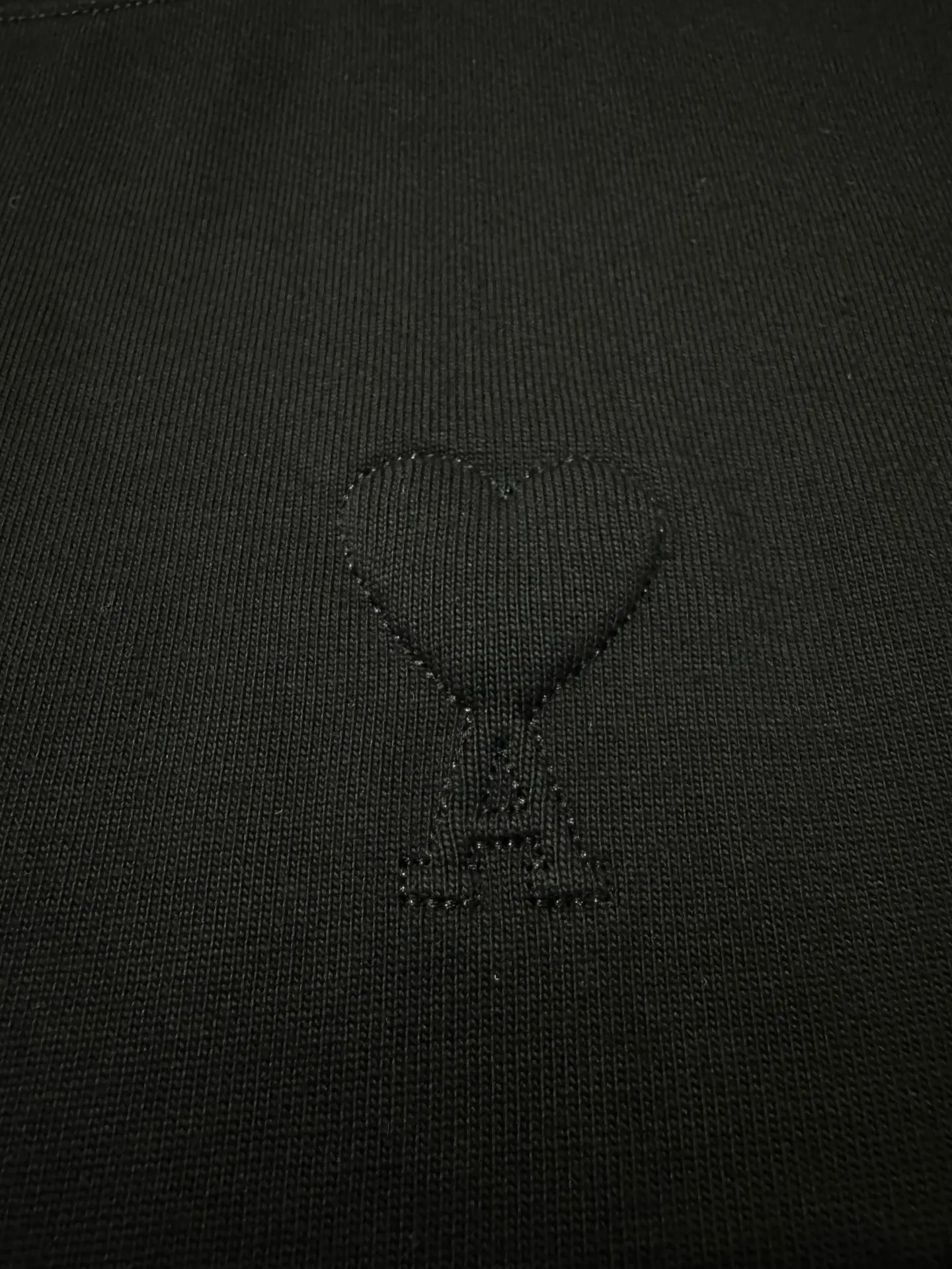 Ami de Coeur Tonal Embroidery Heavyweight T-Shirt D21023514 — view 7