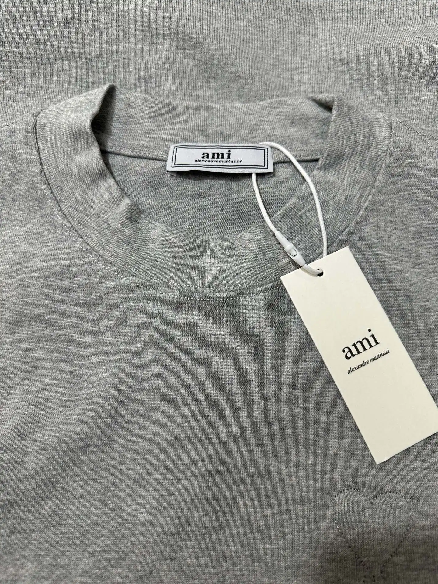 Embossed ADC Logo Heavyweight Cotton T-Shirt D21023513 — view 6