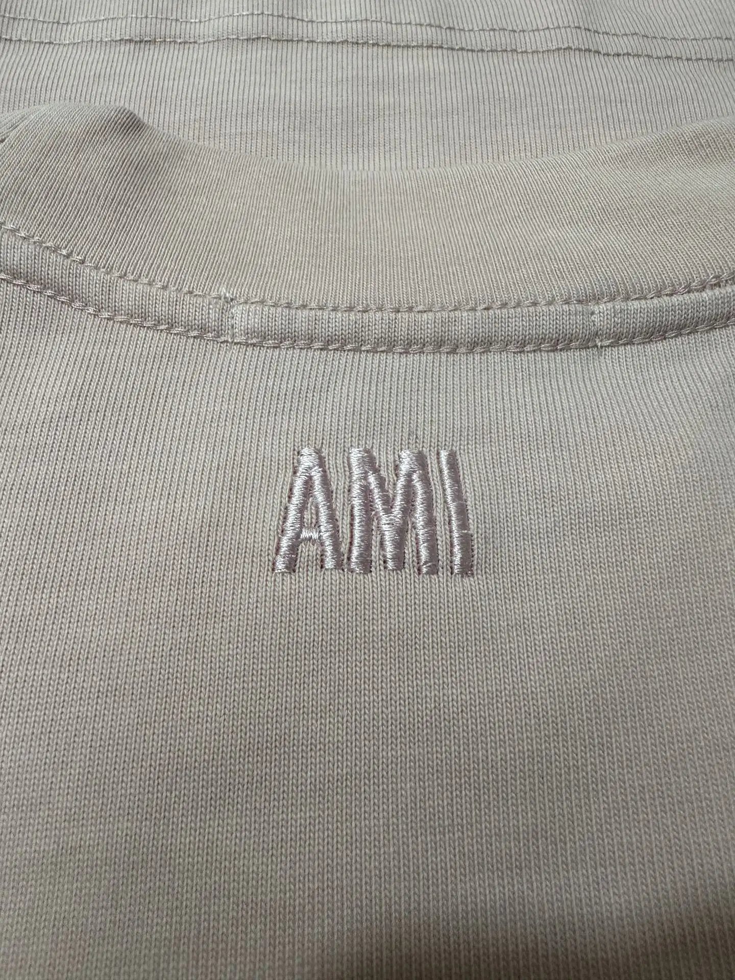 Ami de Coeur Embossed Cotton T-Shirt D21023516 — view 9